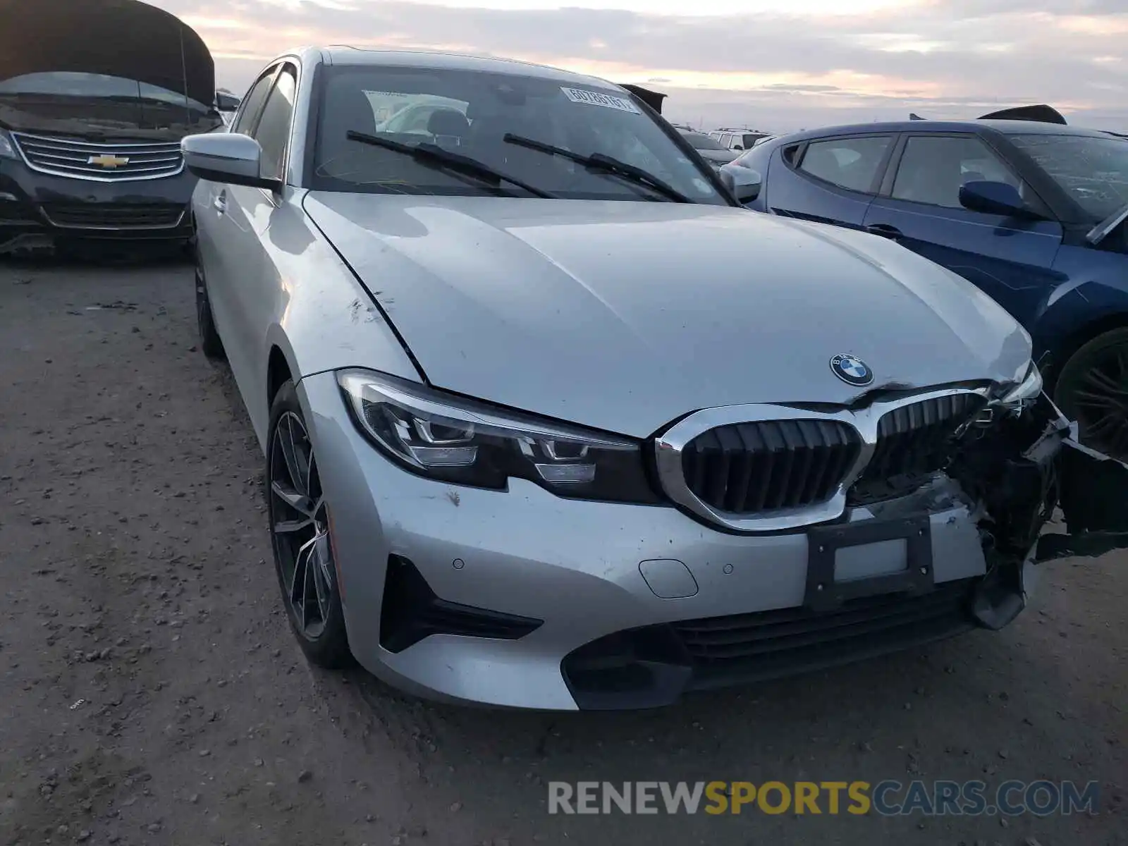 1 Photograph of a damaged car WBA5R7C55KAJ79724 BMW 3 SERIES 2019