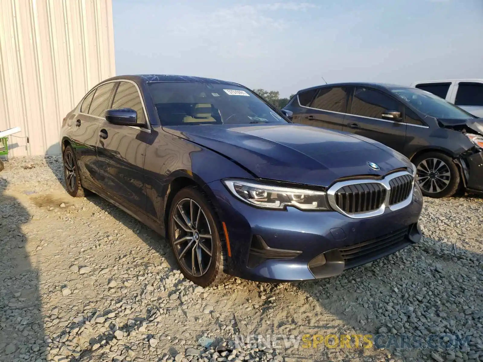 1 Photograph of a damaged car WBA5R7C55KAJ80355 BMW 3 SERIES 2019