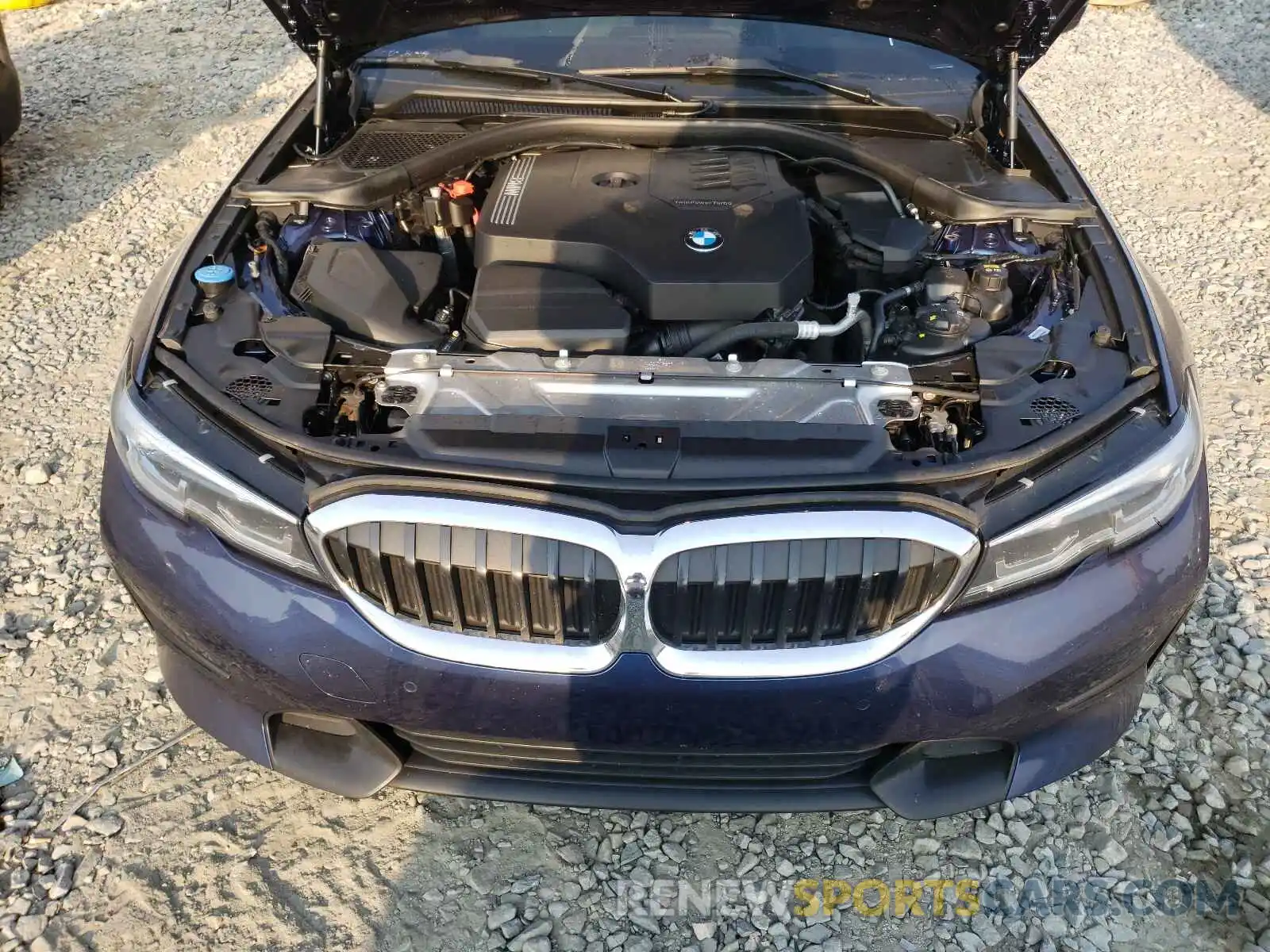 7 Фотография поврежденного автомобиля WBA5R7C55KAJ80355 BMW 3 SERIES 2019