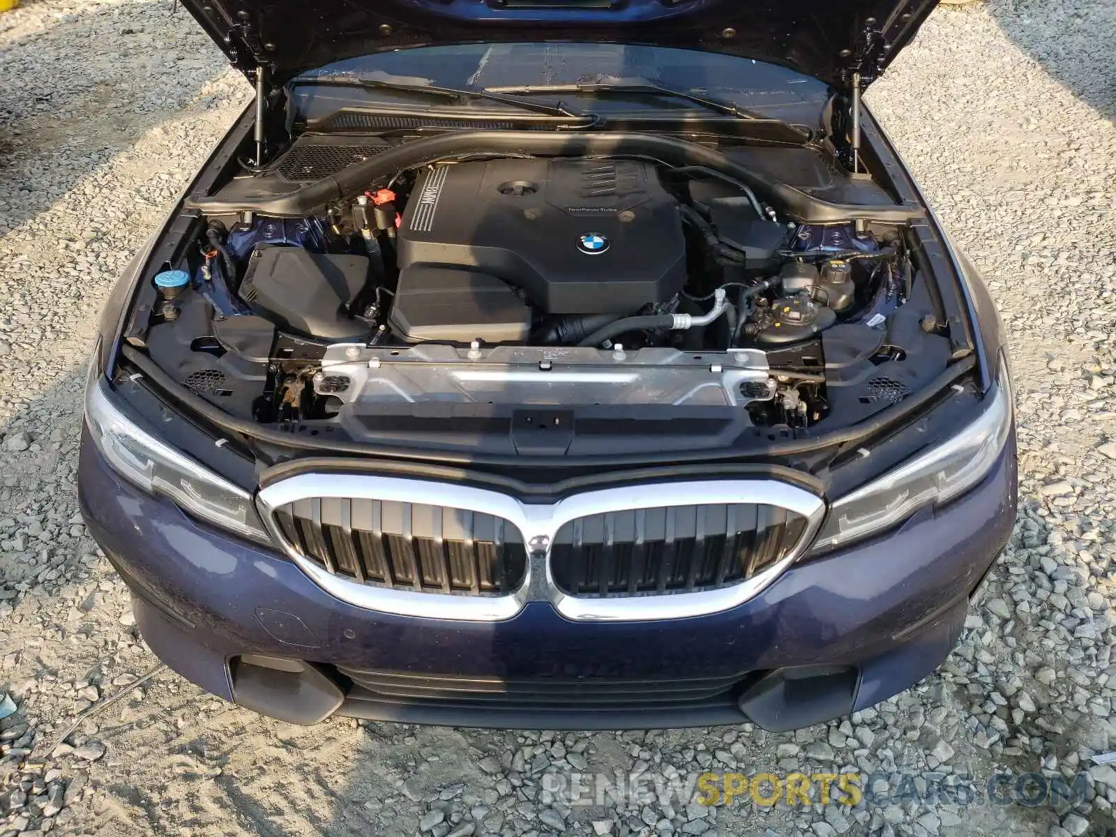 9 Фотография поврежденного автомобиля WBA5R7C55KAJ80355 BMW 3 SERIES 2019