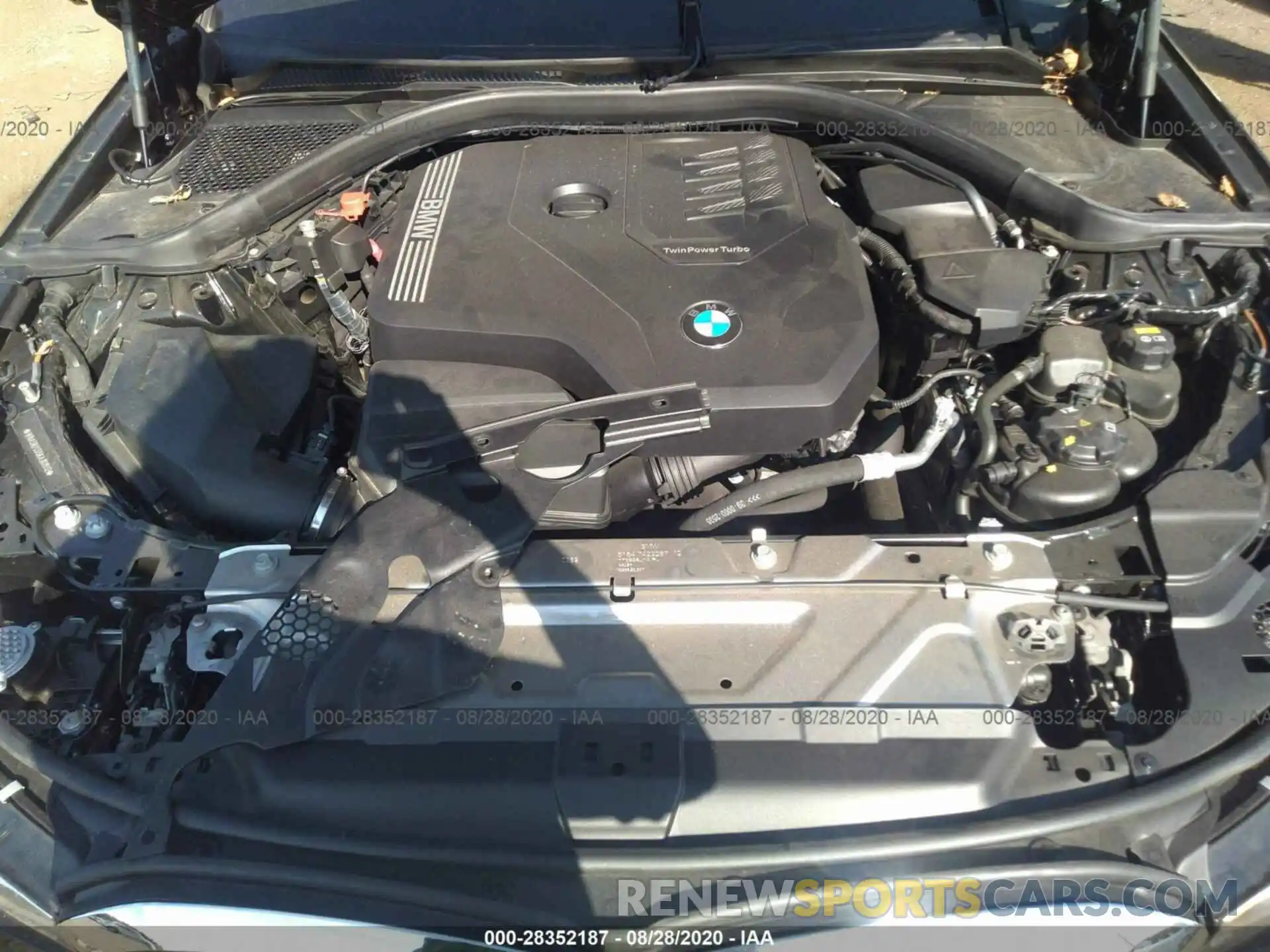 10 Фотография поврежденного автомобиля WBA5R7C55KAJ81912 BMW 3 SERIES 2019