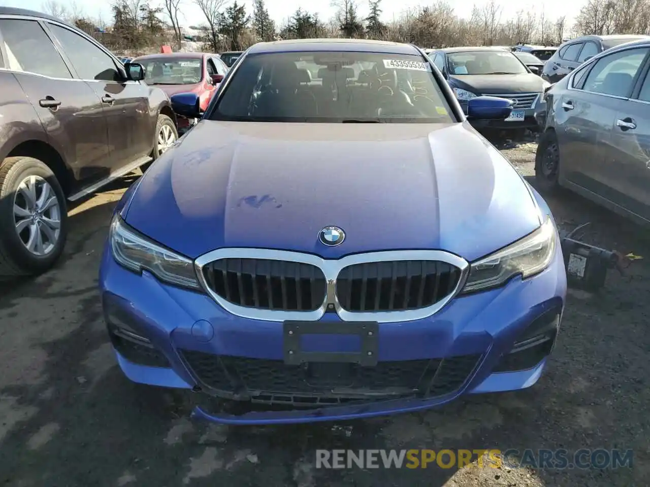 5 Photograph of a damaged car WBA5R7C55KAJ82509 BMW 3 SERIES 2019
