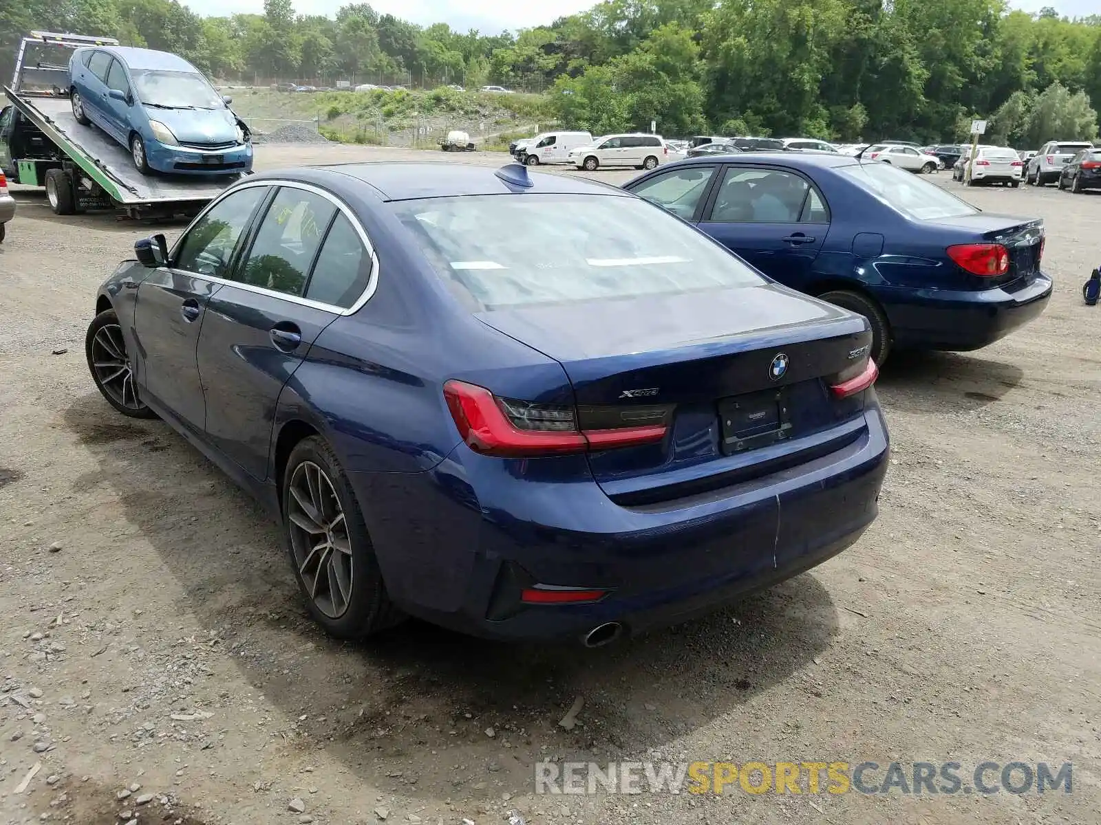 3 Photograph of a damaged car WBA5R7C55KAJ83790 BMW 3 SERIES 2019