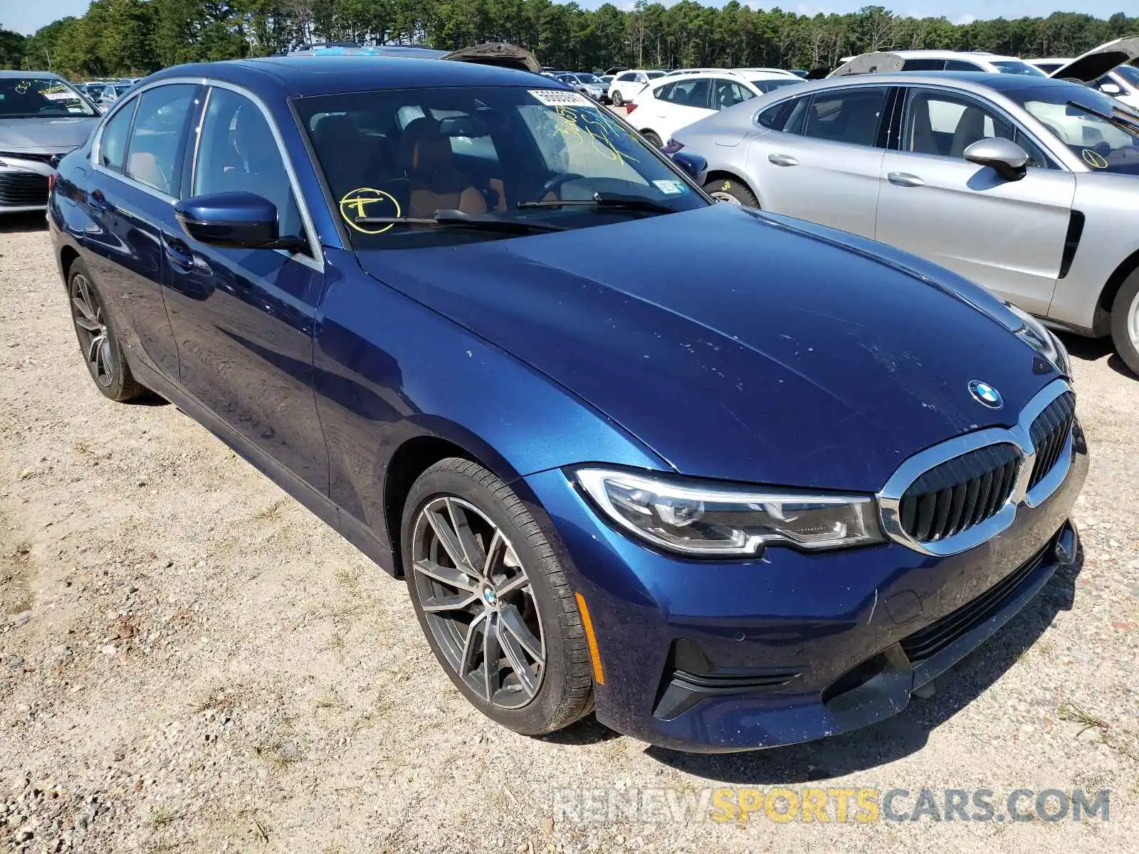 1 Photograph of a damaged car WBA5R7C55KAJ84969 BMW 3 SERIES 2019