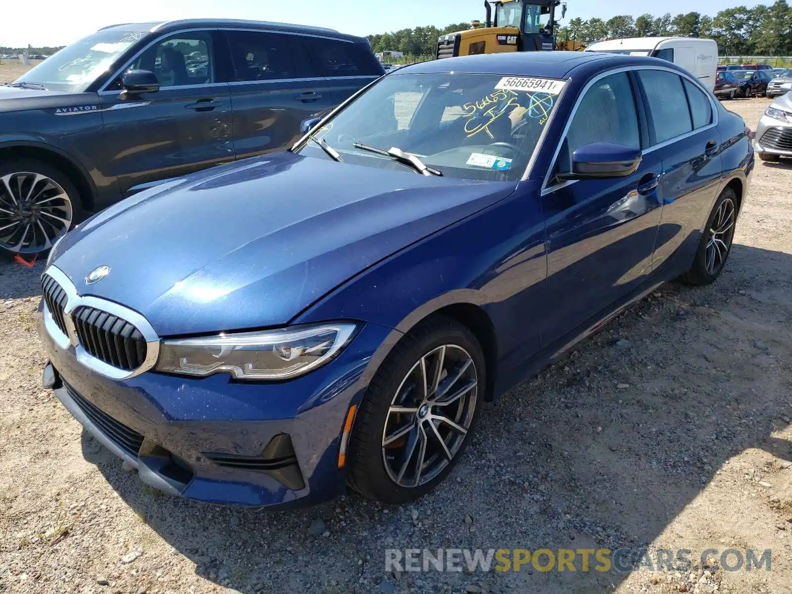 2 Photograph of a damaged car WBA5R7C55KAJ84969 BMW 3 SERIES 2019