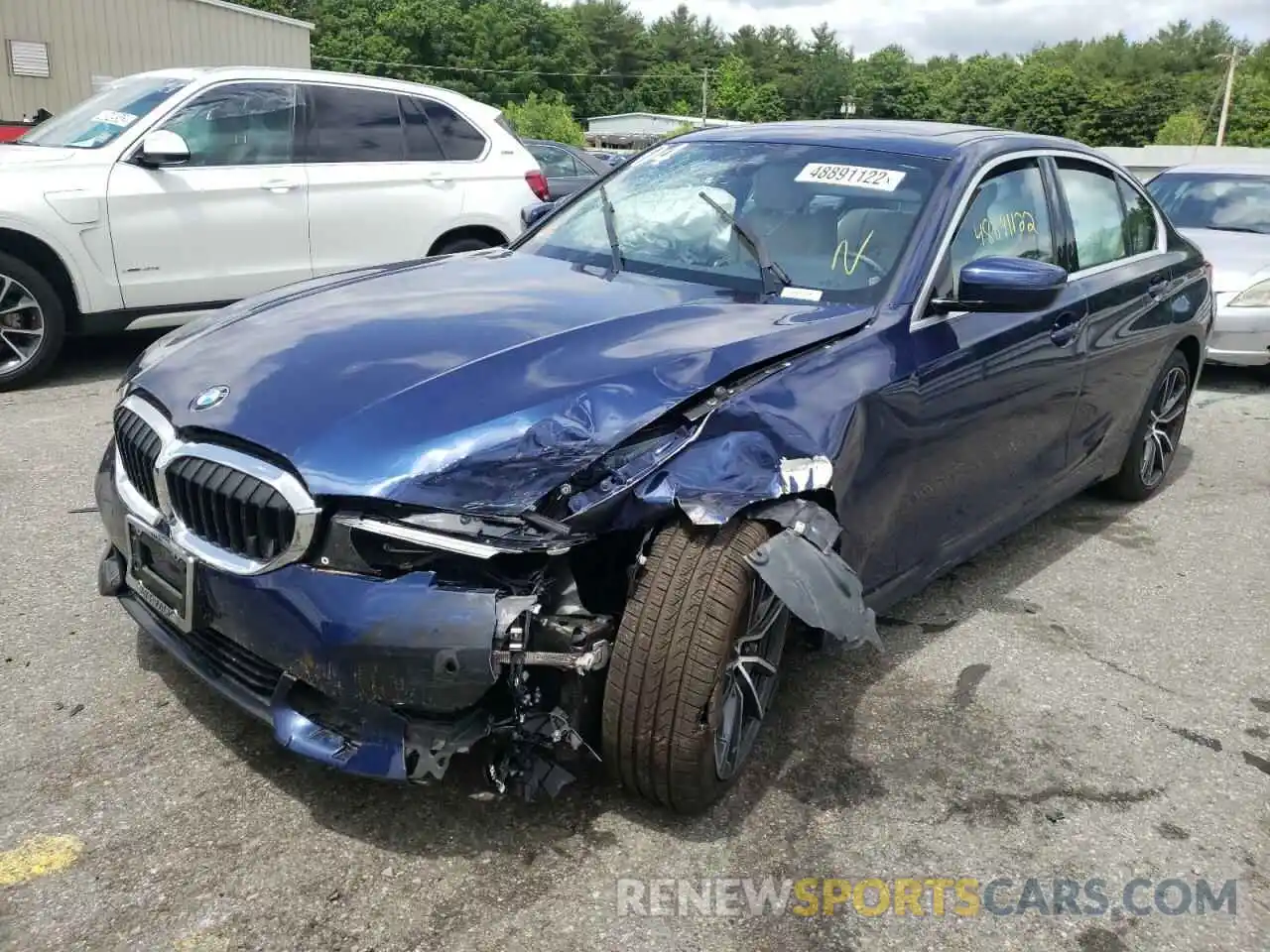 2 Photograph of a damaged car WBA5R7C55KAJ85488 BMW 3 SERIES 2019