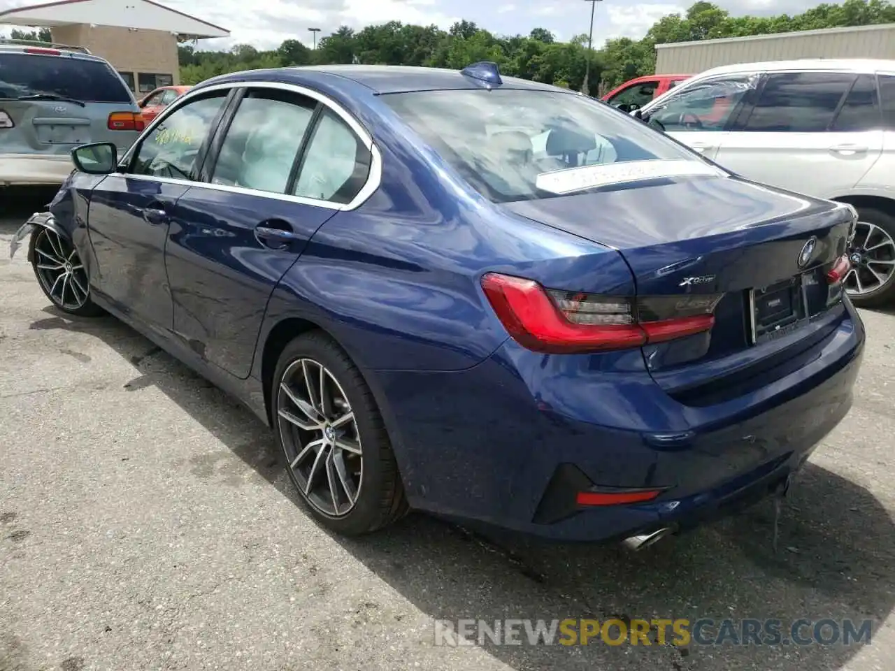 3 Photograph of a damaged car WBA5R7C55KAJ85488 BMW 3 SERIES 2019