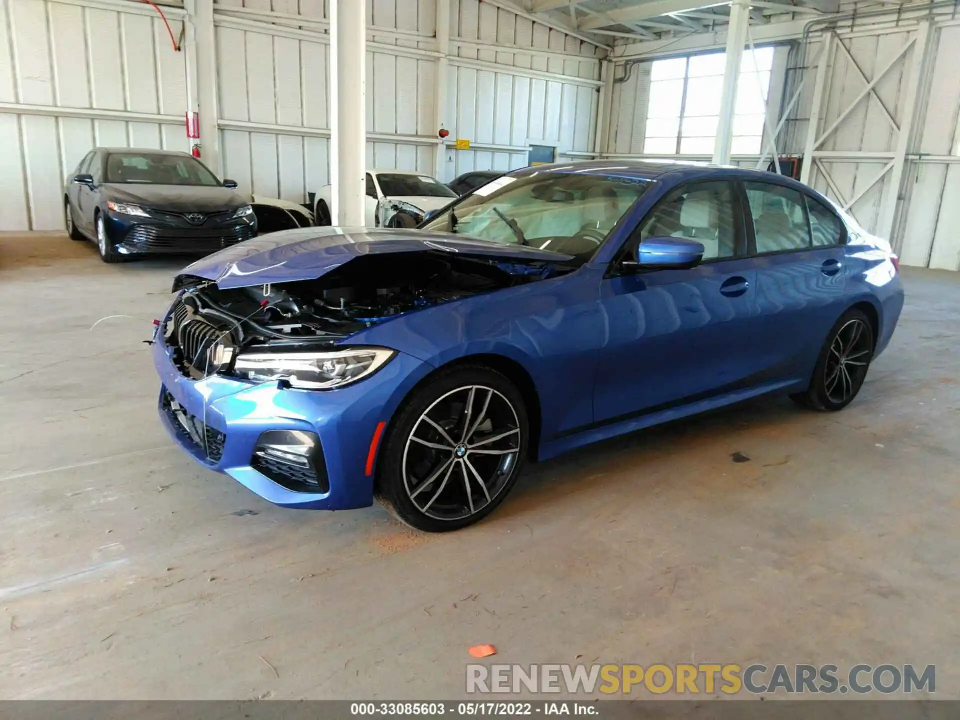 2 Photograph of a damaged car WBA5R7C55KAJ87094 BMW 3 SERIES 2019