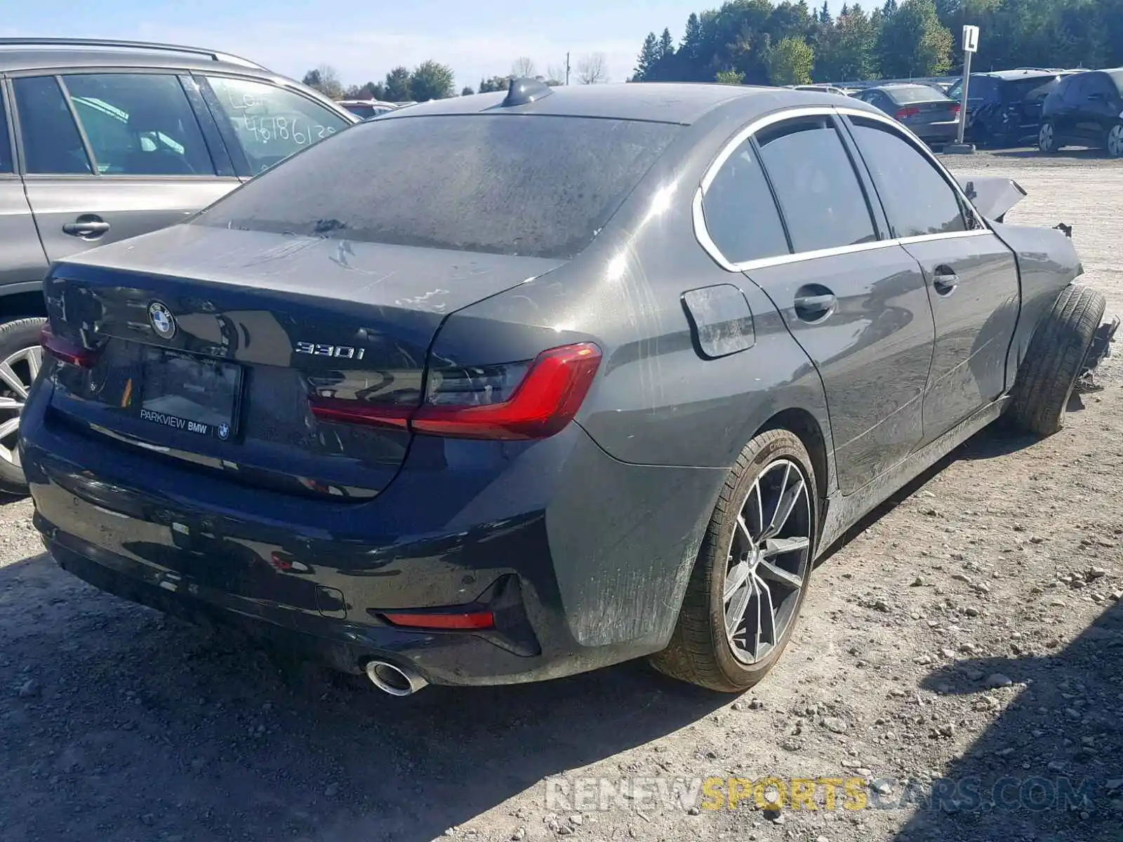 4 Photograph of a damaged car WBA5R7C55KAJ87578 BMW 3 SERIES 2019