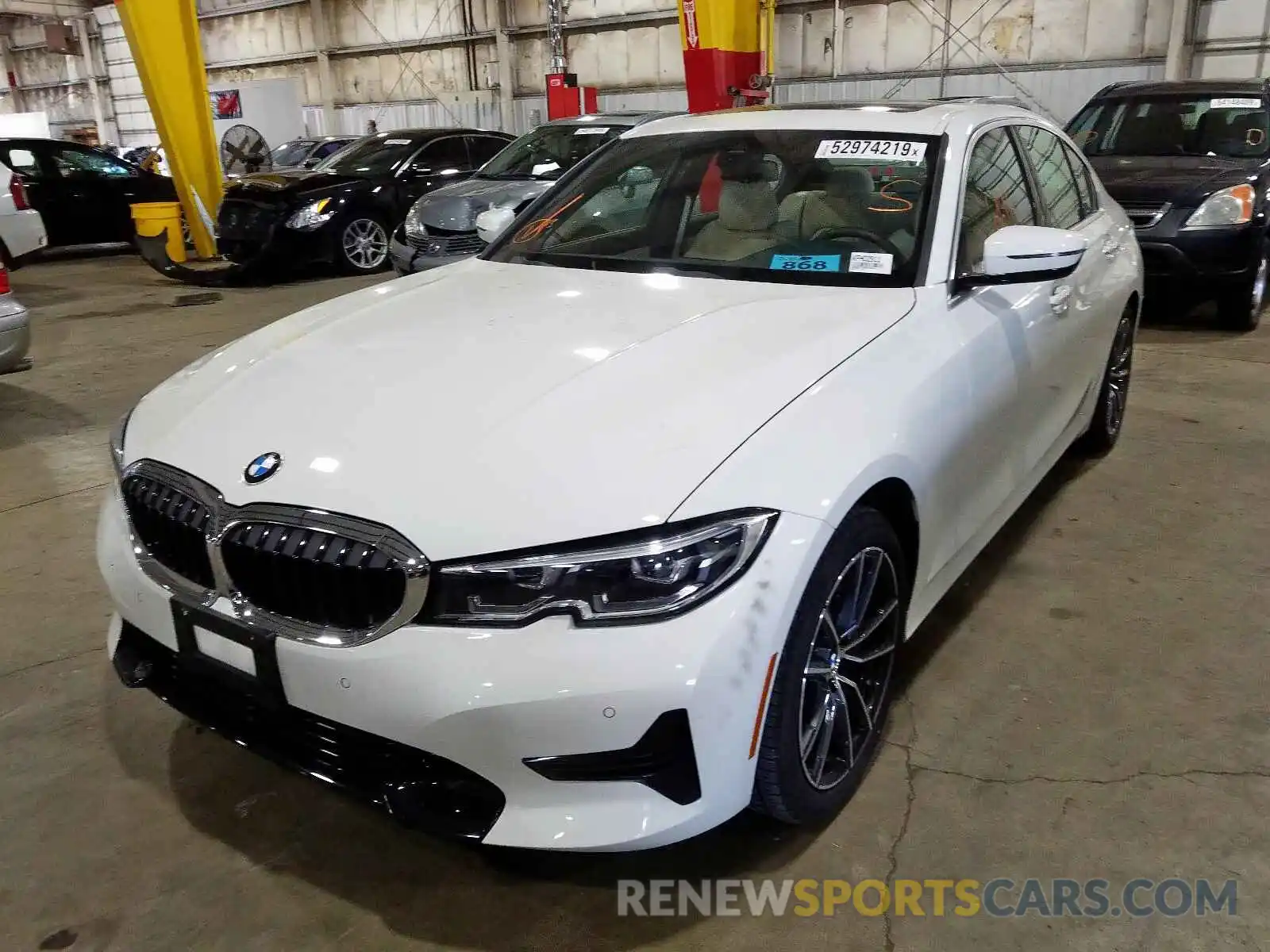 2 Photograph of a damaged car WBA5R7C55KFH02911 BMW 3 SERIES 2019