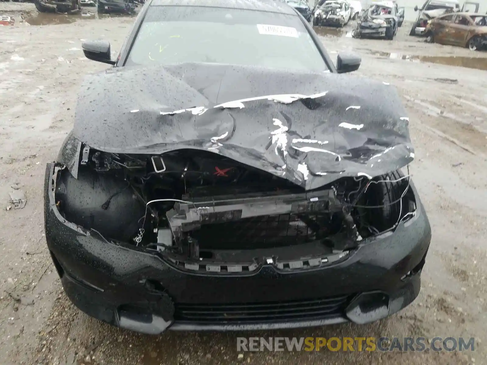 9 Photograph of a damaged car WBA5R7C55KFH04691 BMW 3 SERIES 2019