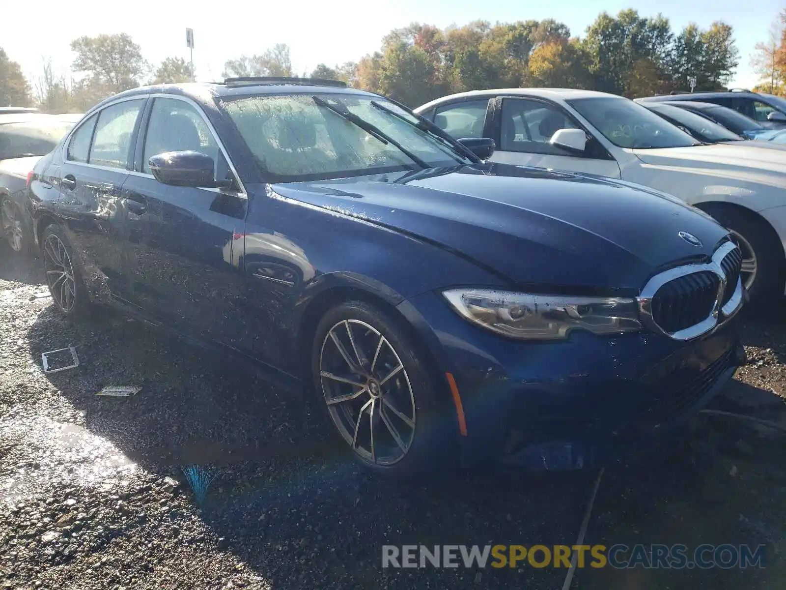 1 Photograph of a damaged car WBA5R7C55KFH11267 BMW 3 SERIES 2019