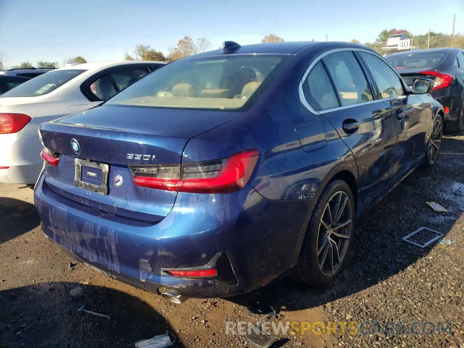 4 Photograph of a damaged car WBA5R7C55KFH11267 BMW 3 SERIES 2019