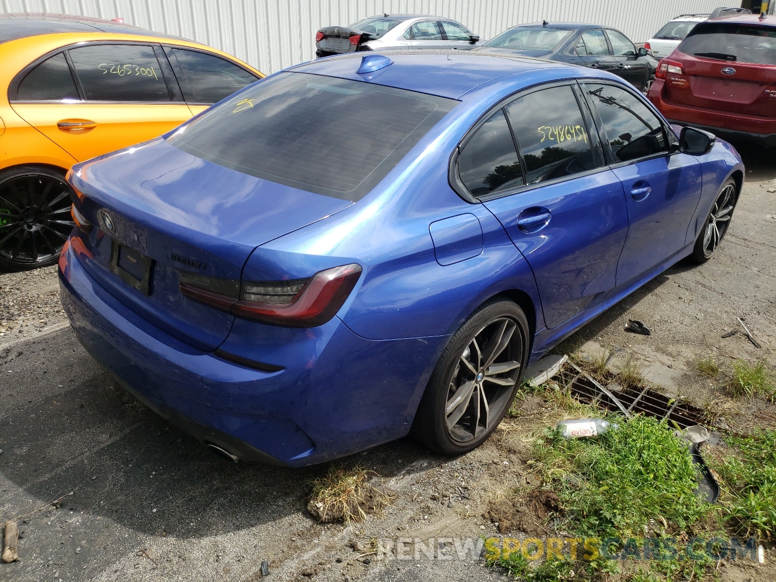 4 Фотография поврежденного автомобиля WBA5R7C55KFH23788 BMW 3 SERIES 2019