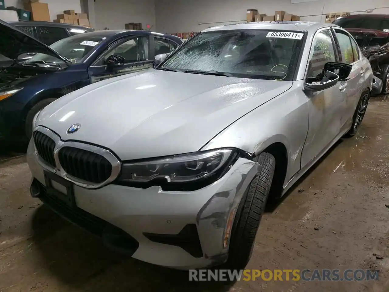 2 Photograph of a damaged car WBA5R7C55KFH27937 BMW 3 SERIES 2019