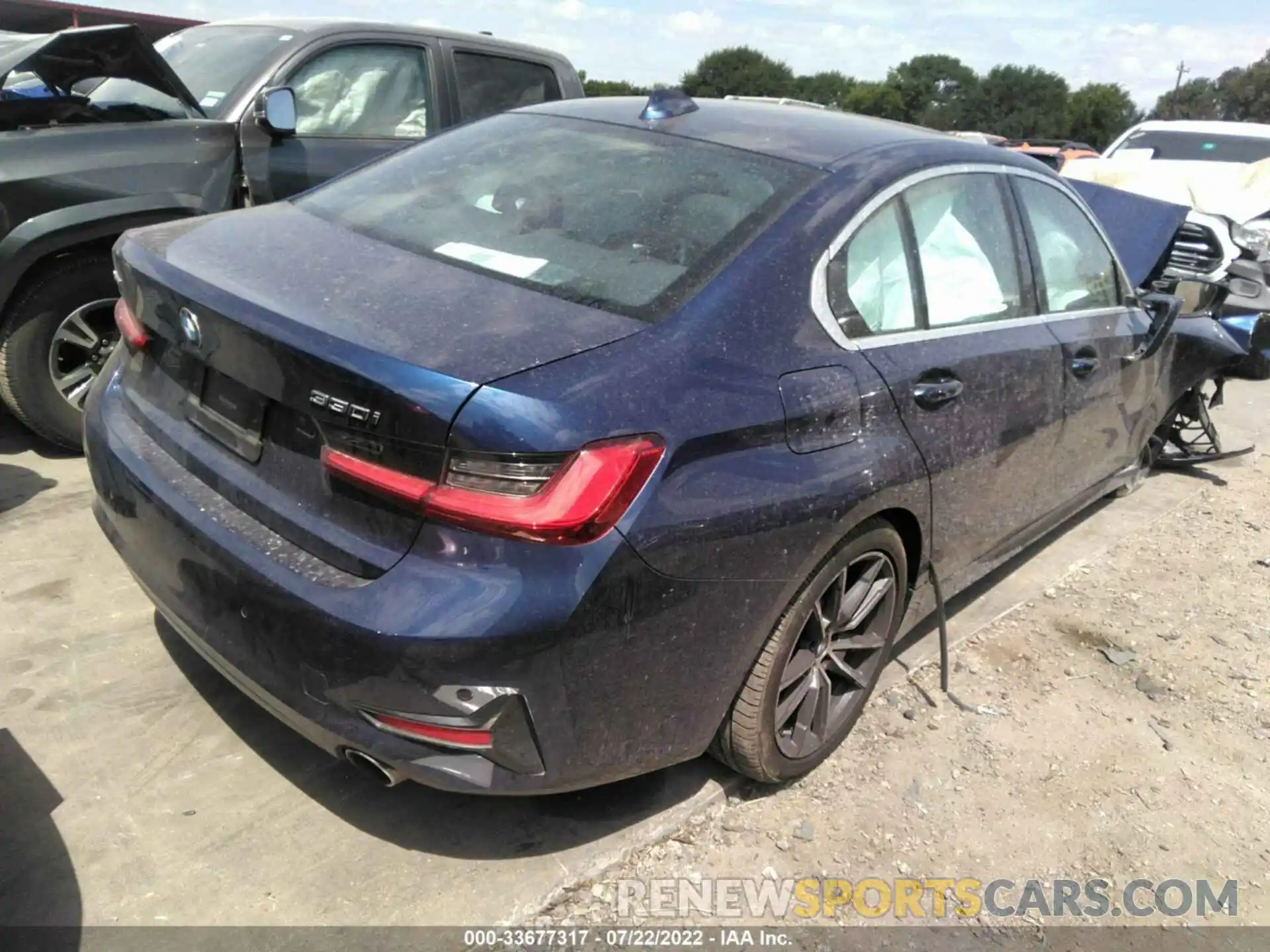 4 Photograph of a damaged car WBA5R7C55KFH28893 BMW 3 SERIES 2019