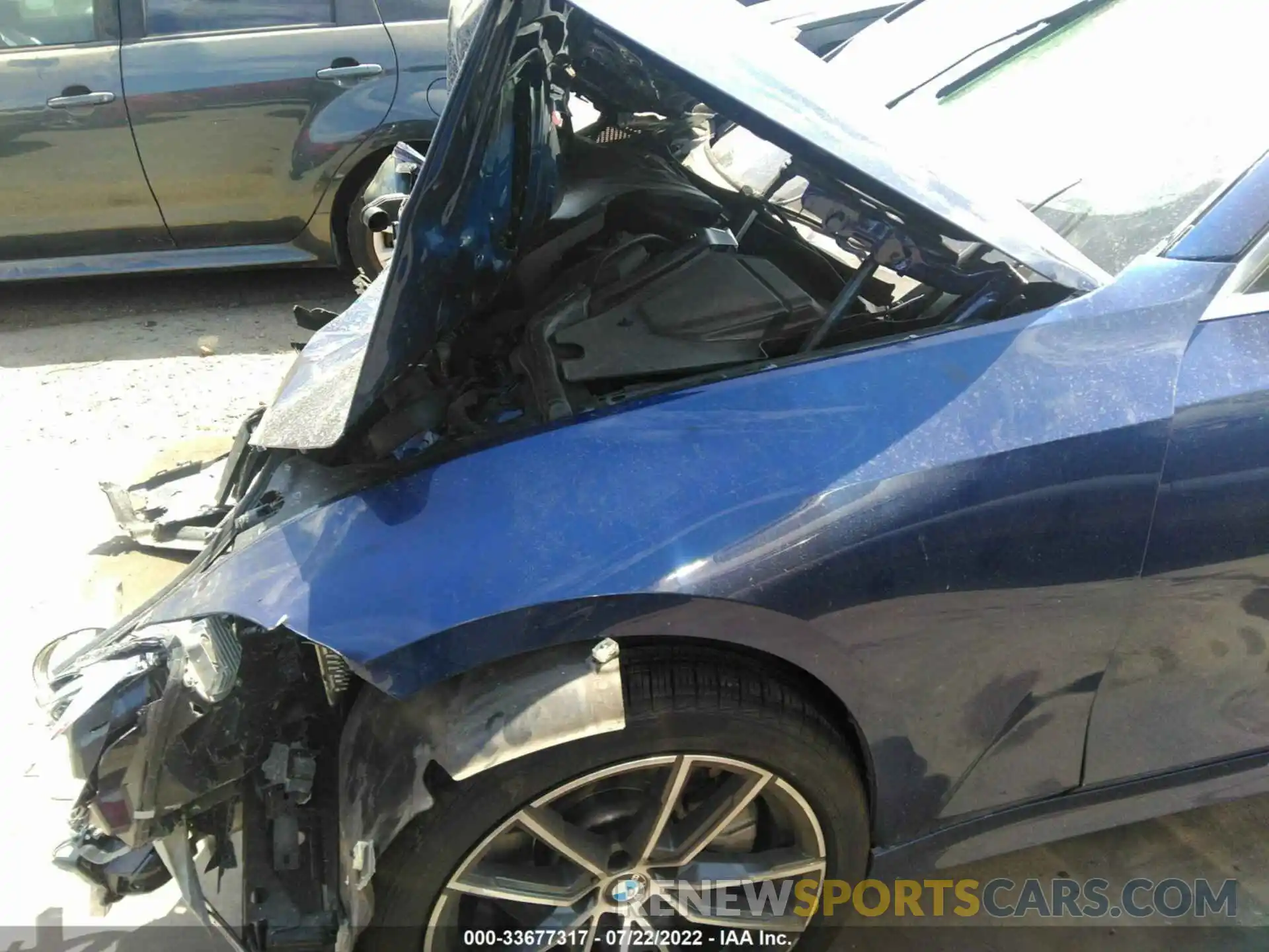 6 Photograph of a damaged car WBA5R7C55KFH28893 BMW 3 SERIES 2019