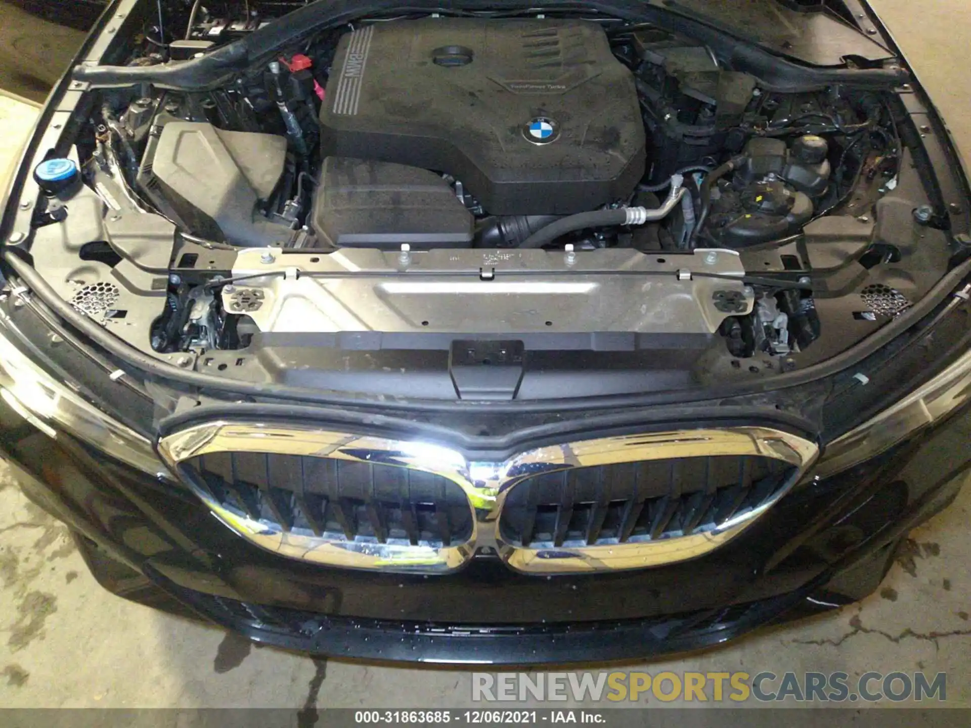 10 Photograph of a damaged car WBA5R7C56KAE82613 BMW 3 SERIES 2019