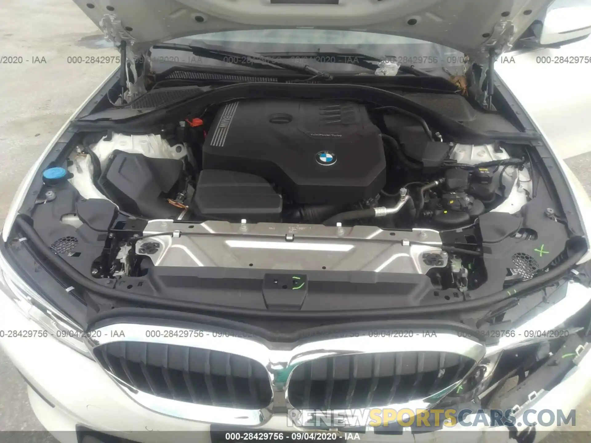 10 Photograph of a damaged car WBA5R7C56KAJ79554 BMW 3 SERIES 2019