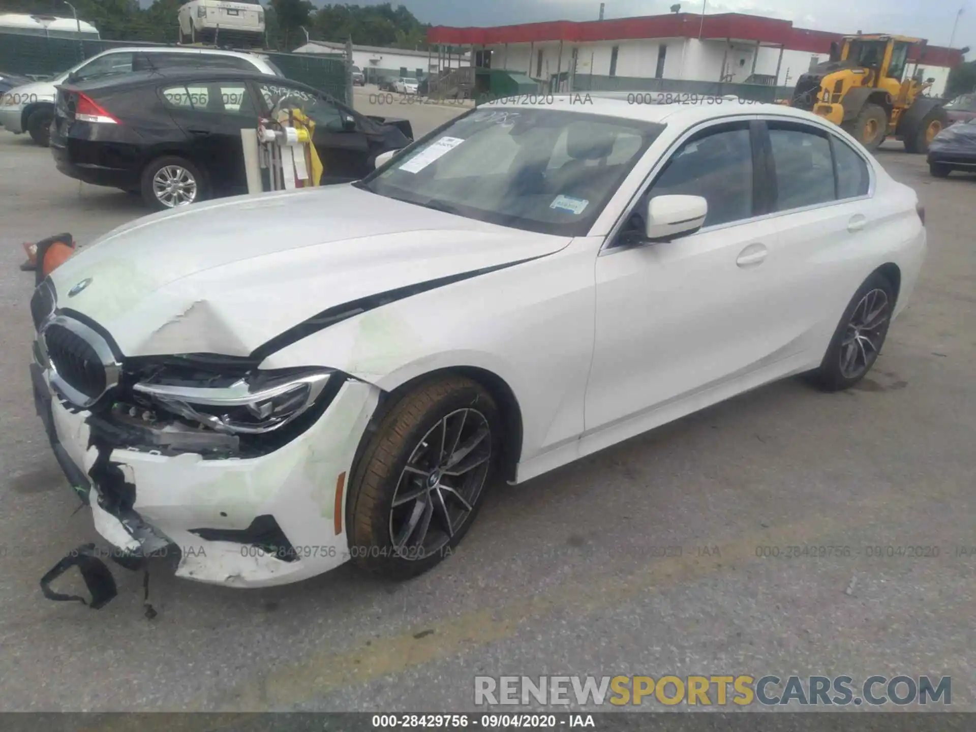 2 Photograph of a damaged car WBA5R7C56KAJ79554 BMW 3 SERIES 2019