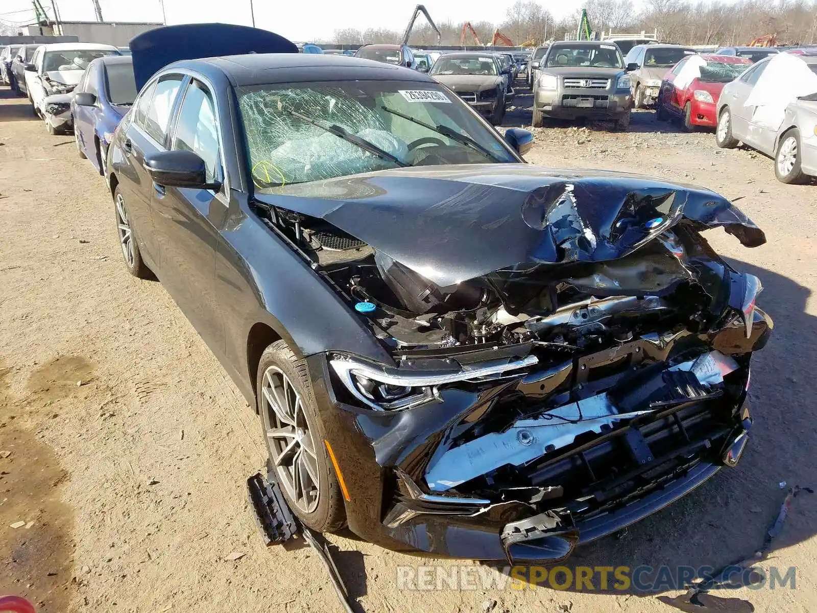 1 Photograph of a damaged car WBA5R7C56KAJ82602 BMW 3 SERIES 2019