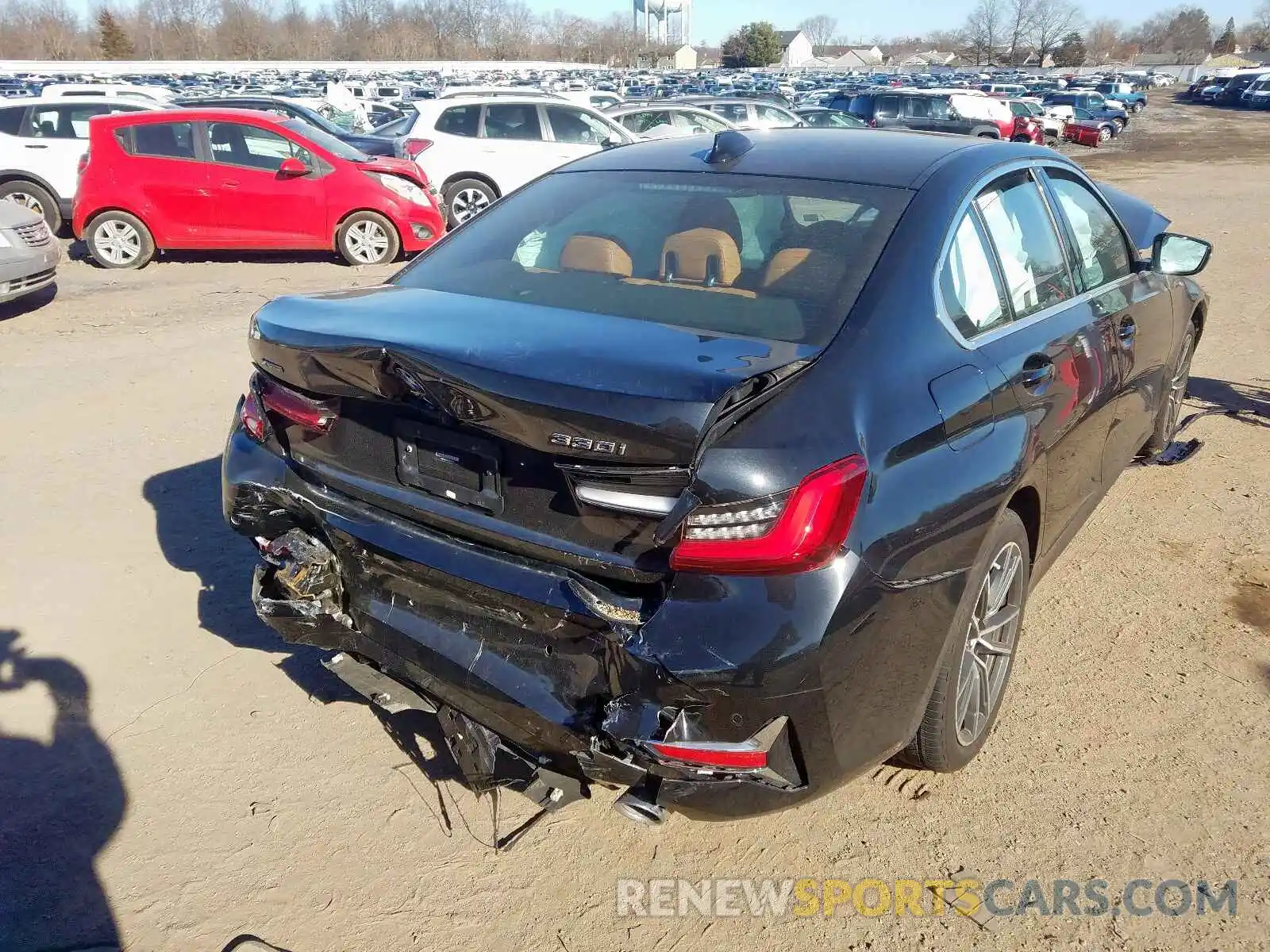 4 Photograph of a damaged car WBA5R7C56KAJ82602 BMW 3 SERIES 2019