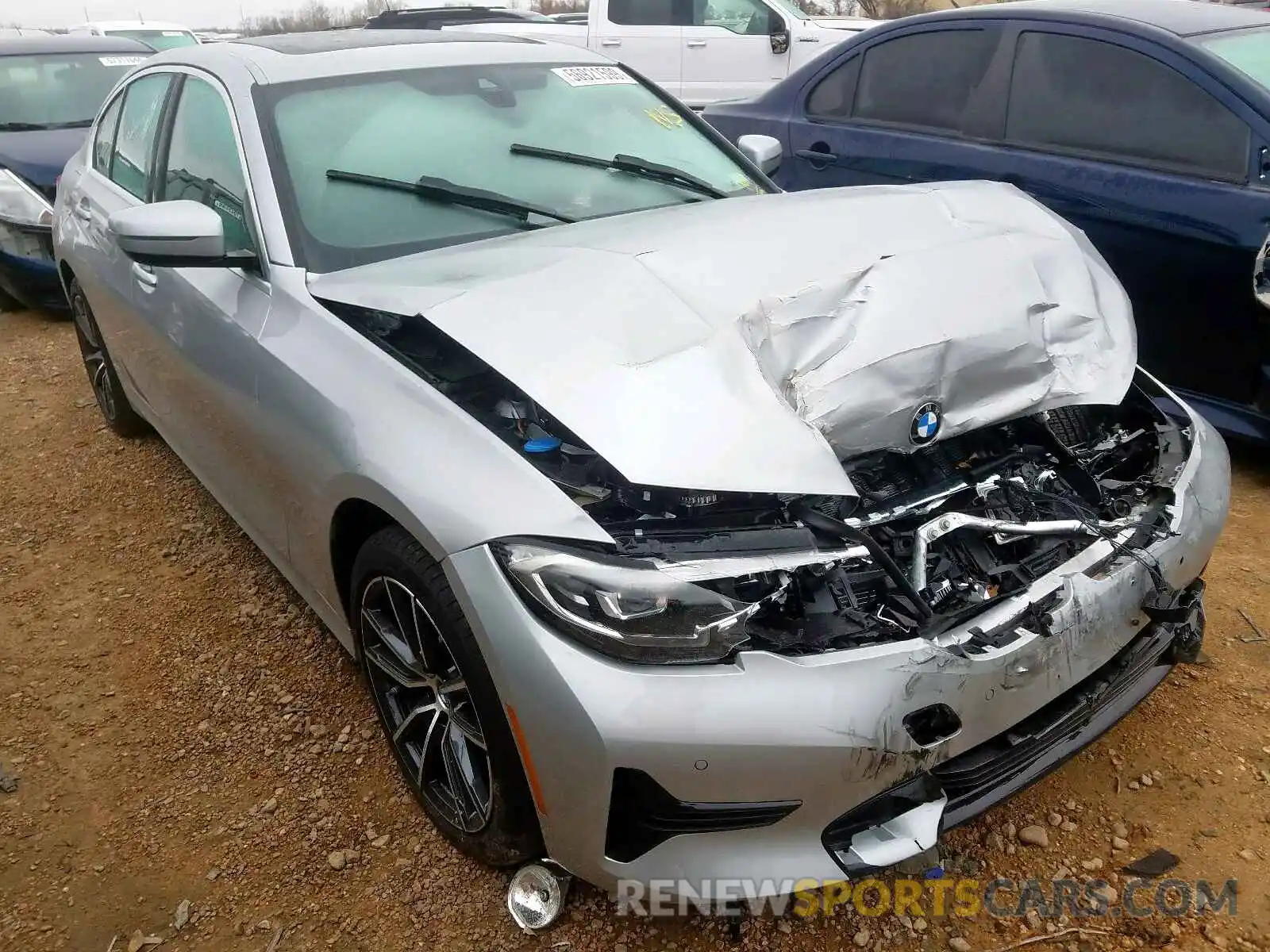 1 Photograph of a damaged car WBA5R7C56KAJ84043 BMW 3 SERIES 2019