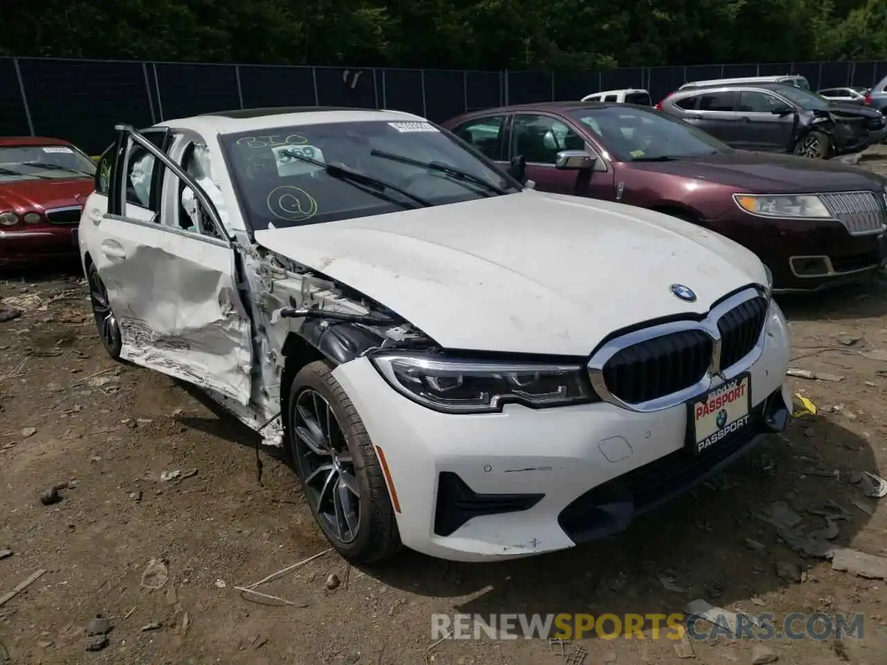 1 Photograph of a damaged car WBA5R7C56KAJ85385 BMW 3 SERIES 2019