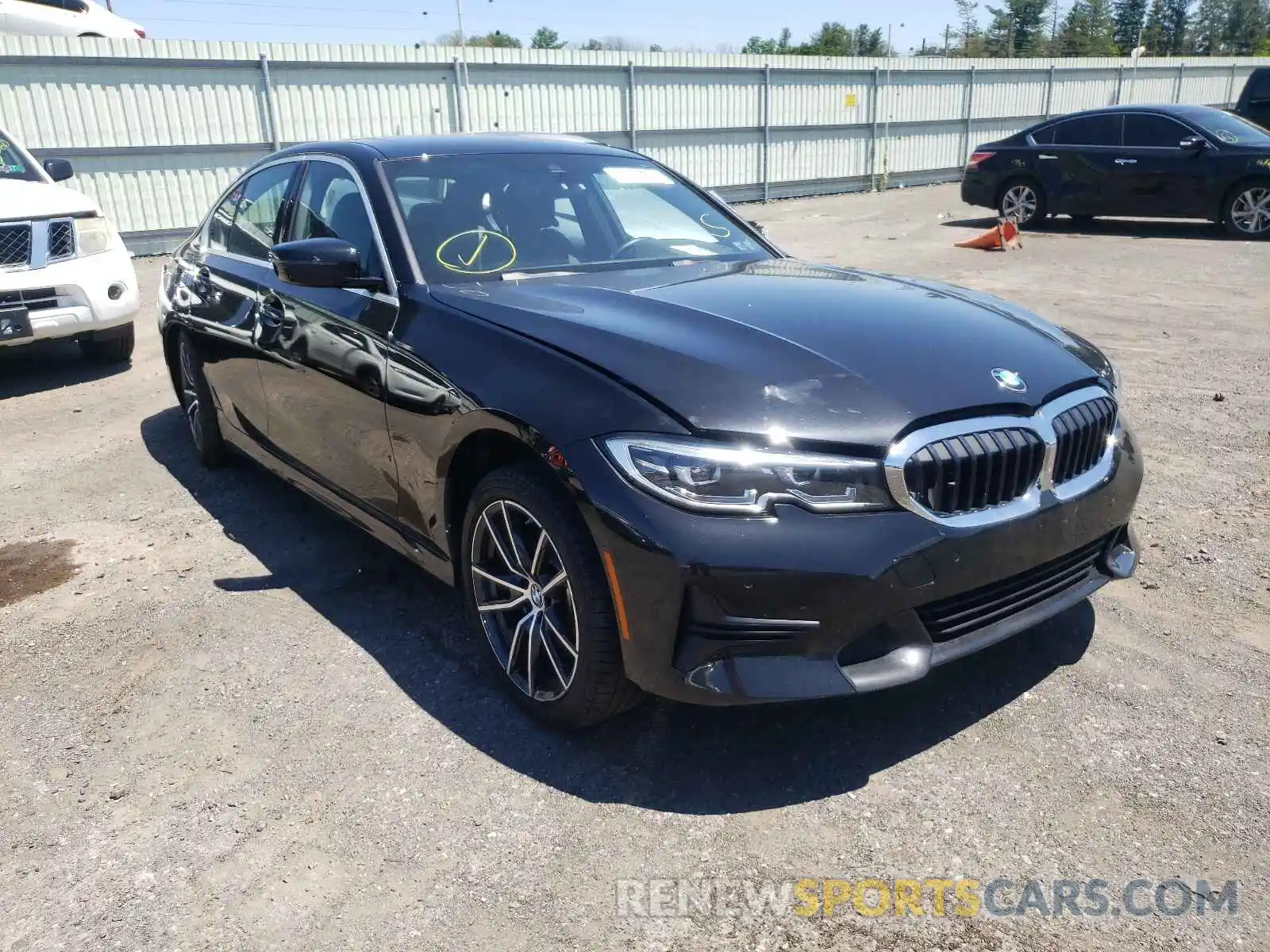 1 Photograph of a damaged car WBA5R7C56KAJ85418 BMW 3 SERIES 2019