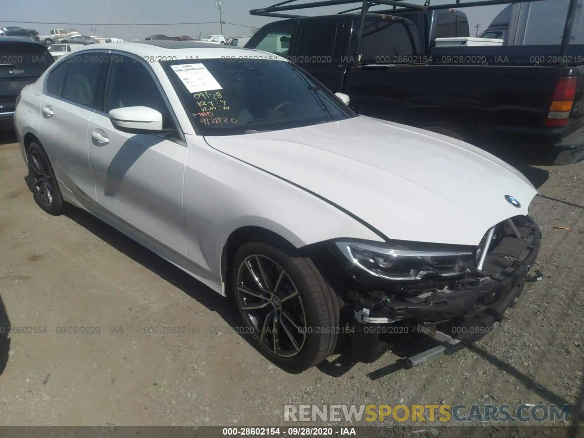 1 Photograph of a damaged car WBA5R7C56KAJ87587 BMW 3 SERIES 2019