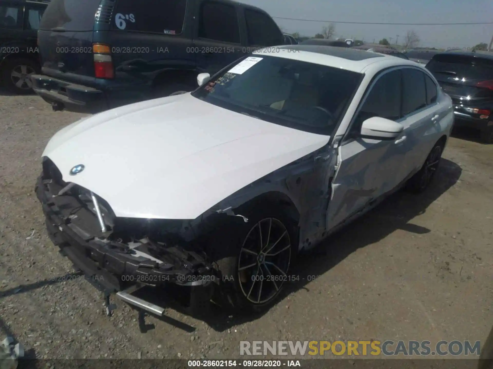 2 Photograph of a damaged car WBA5R7C56KAJ87587 BMW 3 SERIES 2019