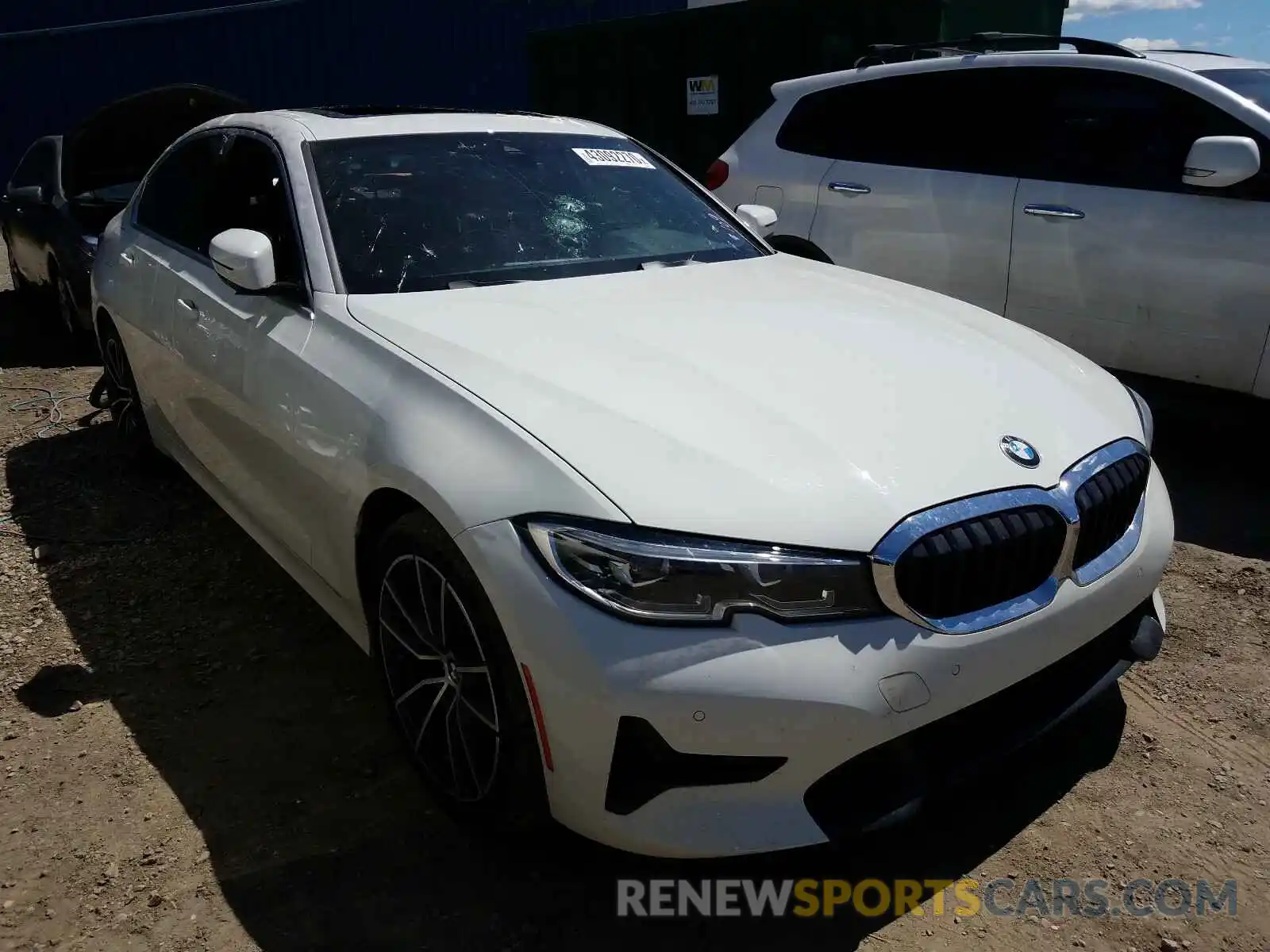 1 Photograph of a damaged car WBA5R7C56KFH00424 BMW 3 SERIES 2019