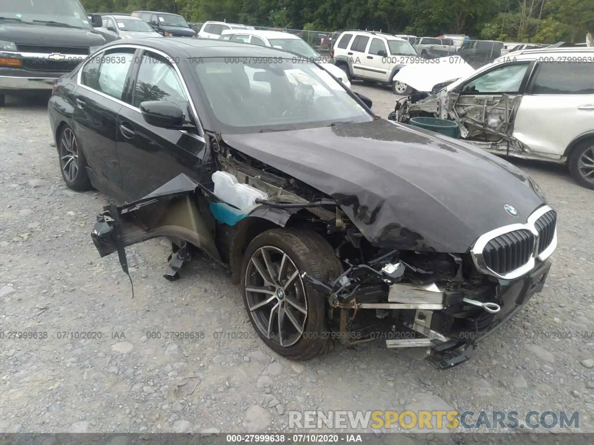 1 Photograph of a damaged car WBA5R7C56KFH13528 BMW 3 SERIES 2019