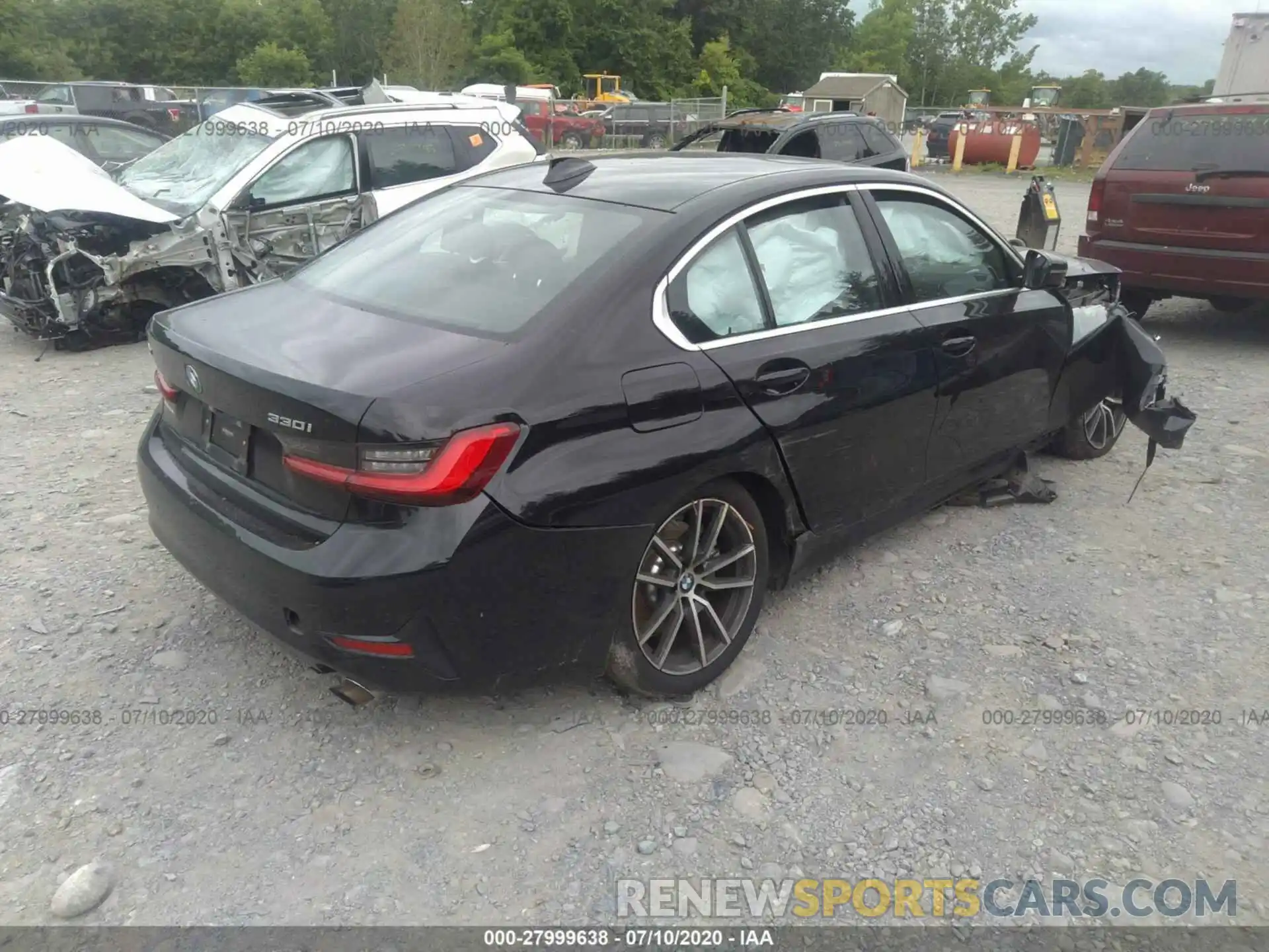 4 Photograph of a damaged car WBA5R7C56KFH13528 BMW 3 SERIES 2019