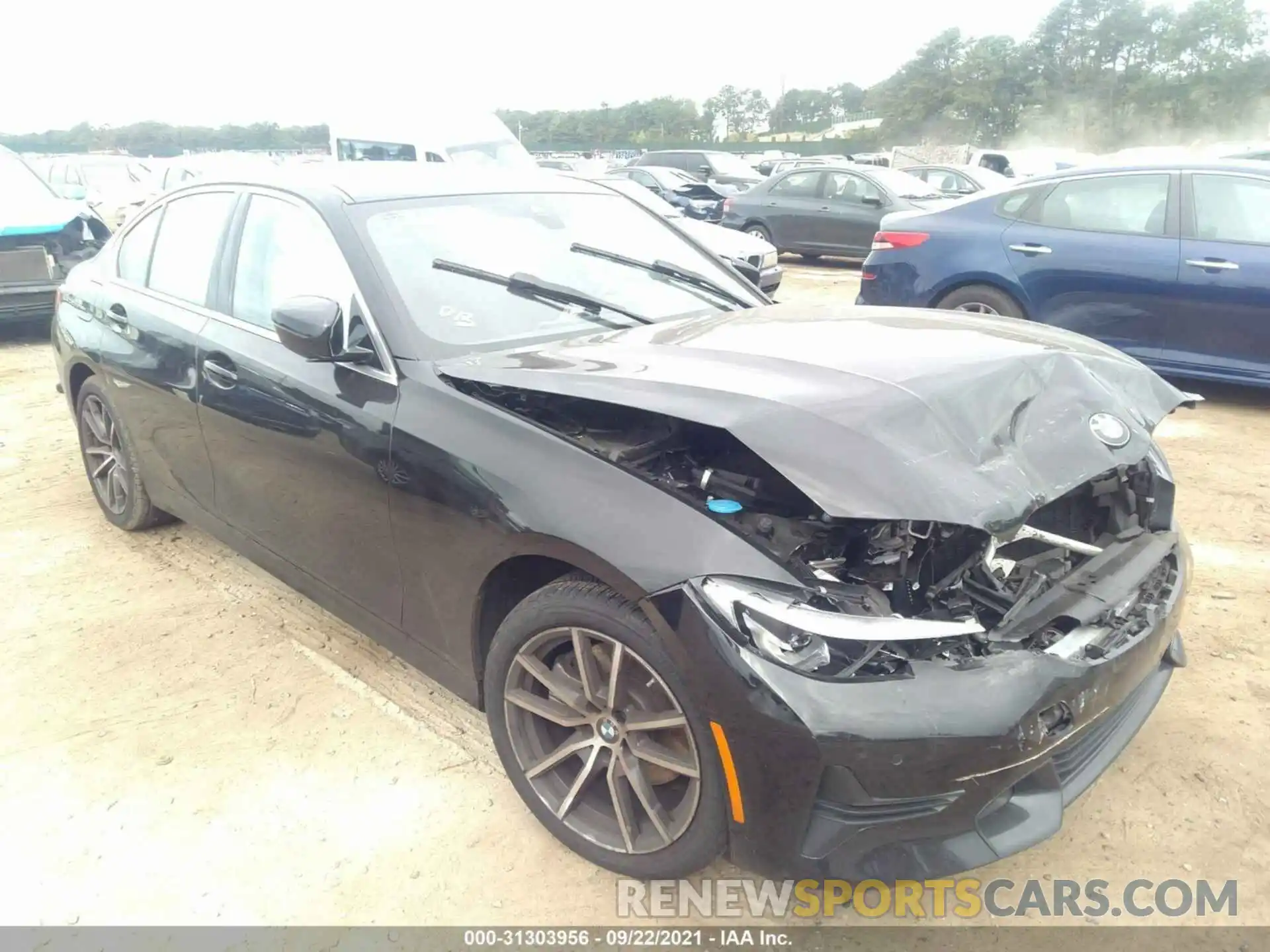 1 Photograph of a damaged car WBA5R7C56KFH22407 BMW 3 SERIES 2019