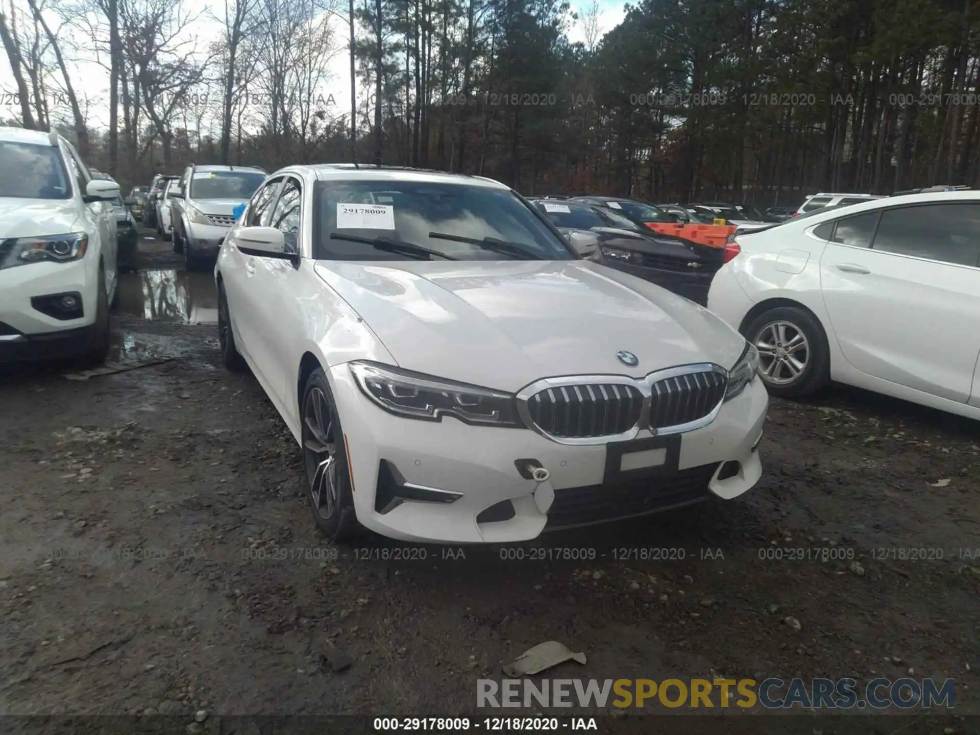 1 Фотография поврежденного автомобиля WBA5R7C56KFH23377 BMW 3 SERIES 2019