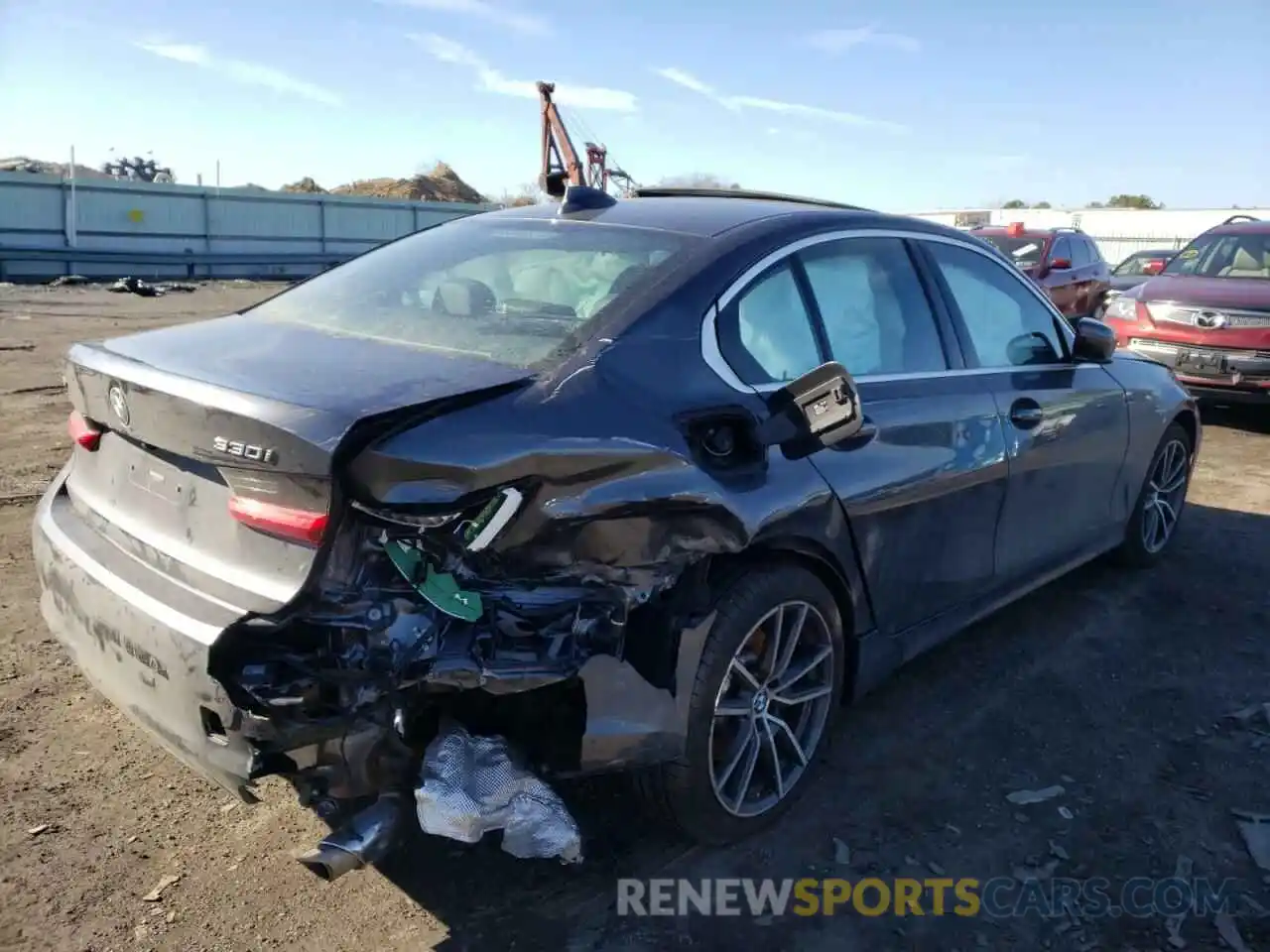 4 Photograph of a damaged car WBA5R7C56KFH28434 BMW 3 SERIES 2019