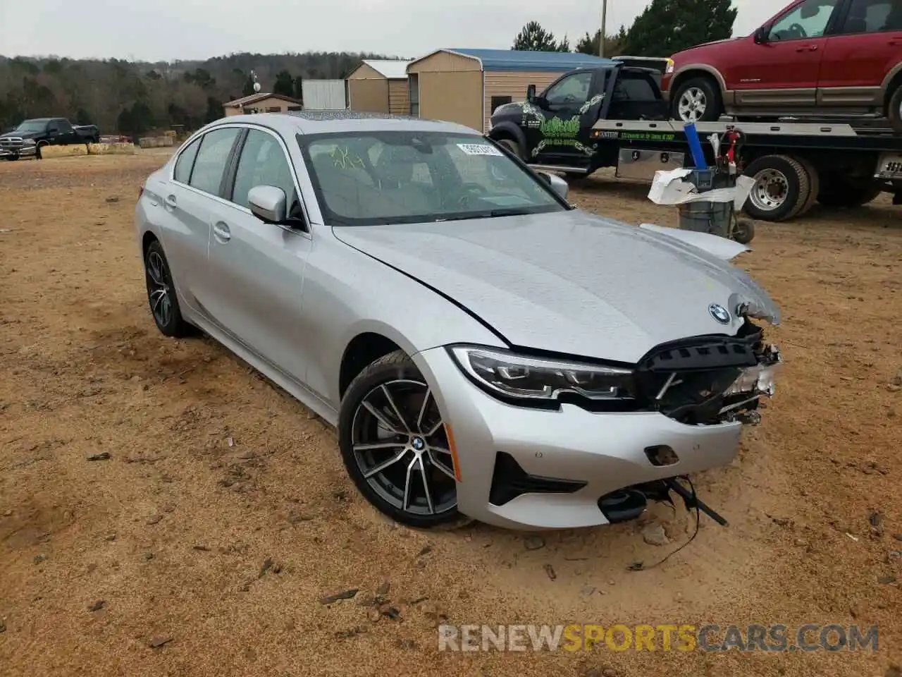 1 Photograph of a damaged car WBA5R7C57KAJ78977 BMW 3 SERIES 2019