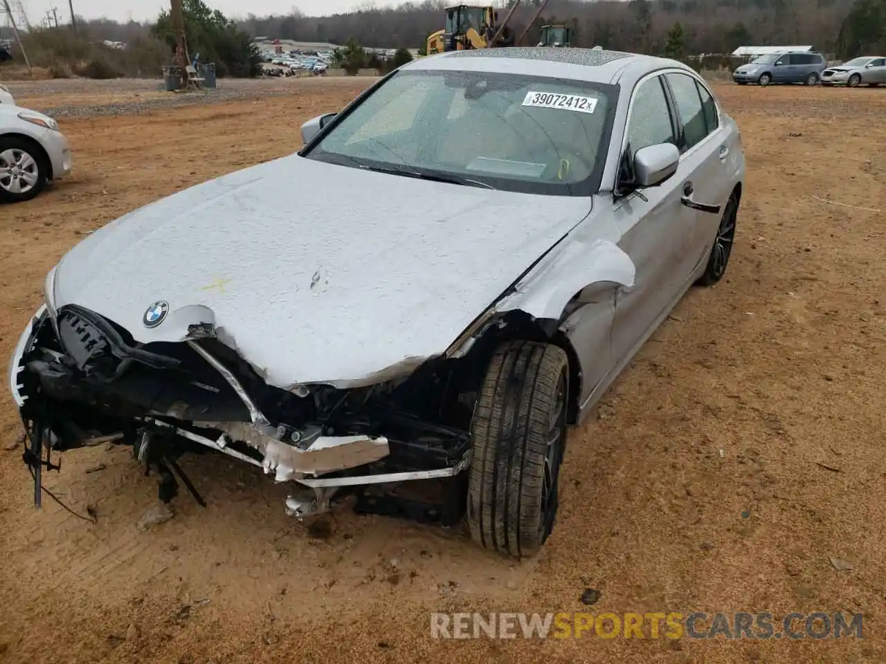 9 Photograph of a damaged car WBA5R7C57KAJ78977 BMW 3 SERIES 2019