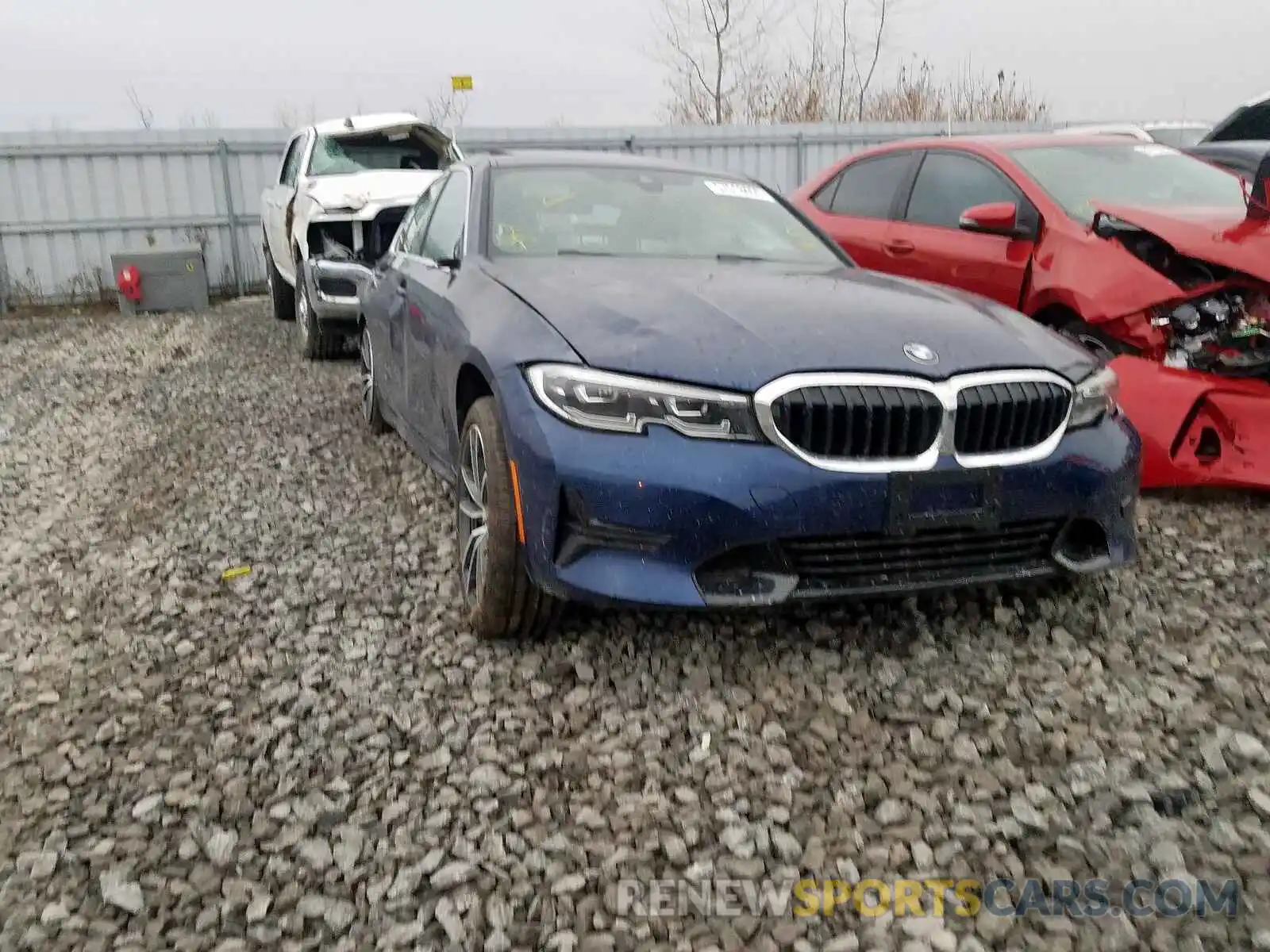1 Photograph of a damaged car WBA5R7C57KAJ79269 BMW 3 SERIES 2019