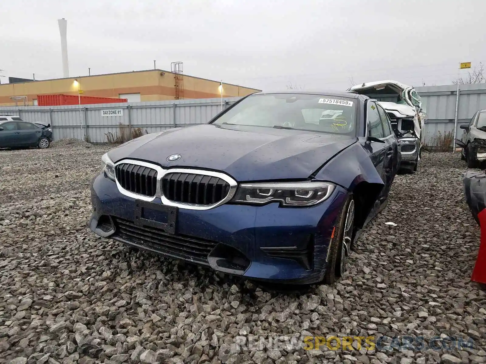 2 Photograph of a damaged car WBA5R7C57KAJ79269 BMW 3 SERIES 2019