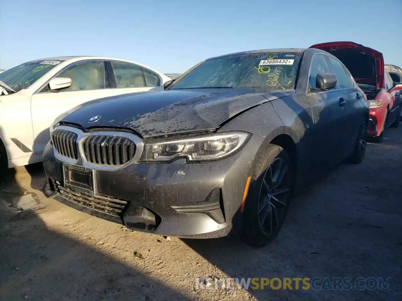 2 Photograph of a damaged car WBA5R7C57KAJ79367 BMW 3 SERIES 2019