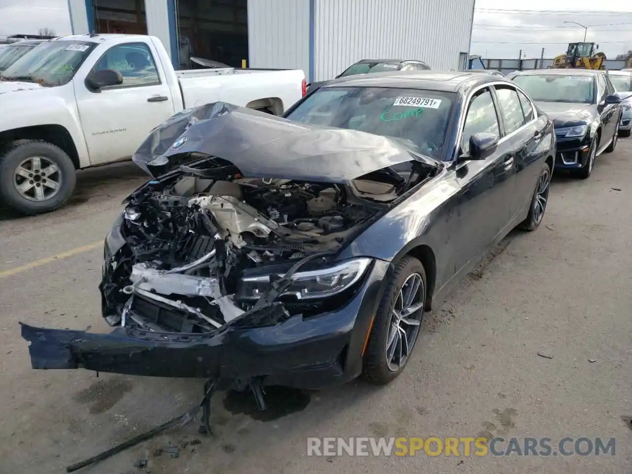 2 Photograph of a damaged car WBA5R7C57KAJ79546 BMW 3 SERIES 2019