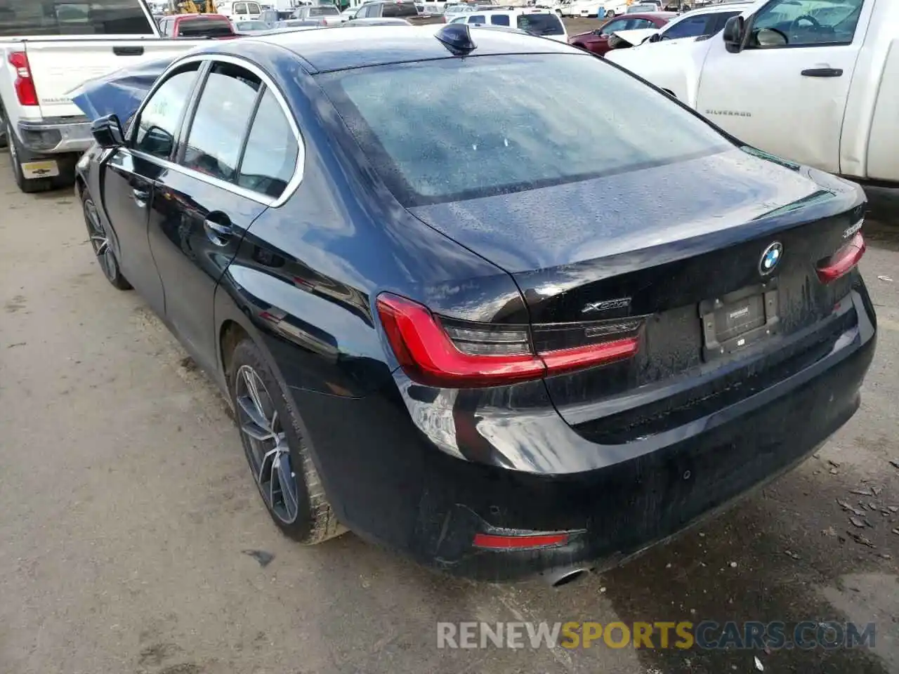 3 Photograph of a damaged car WBA5R7C57KAJ79546 BMW 3 SERIES 2019