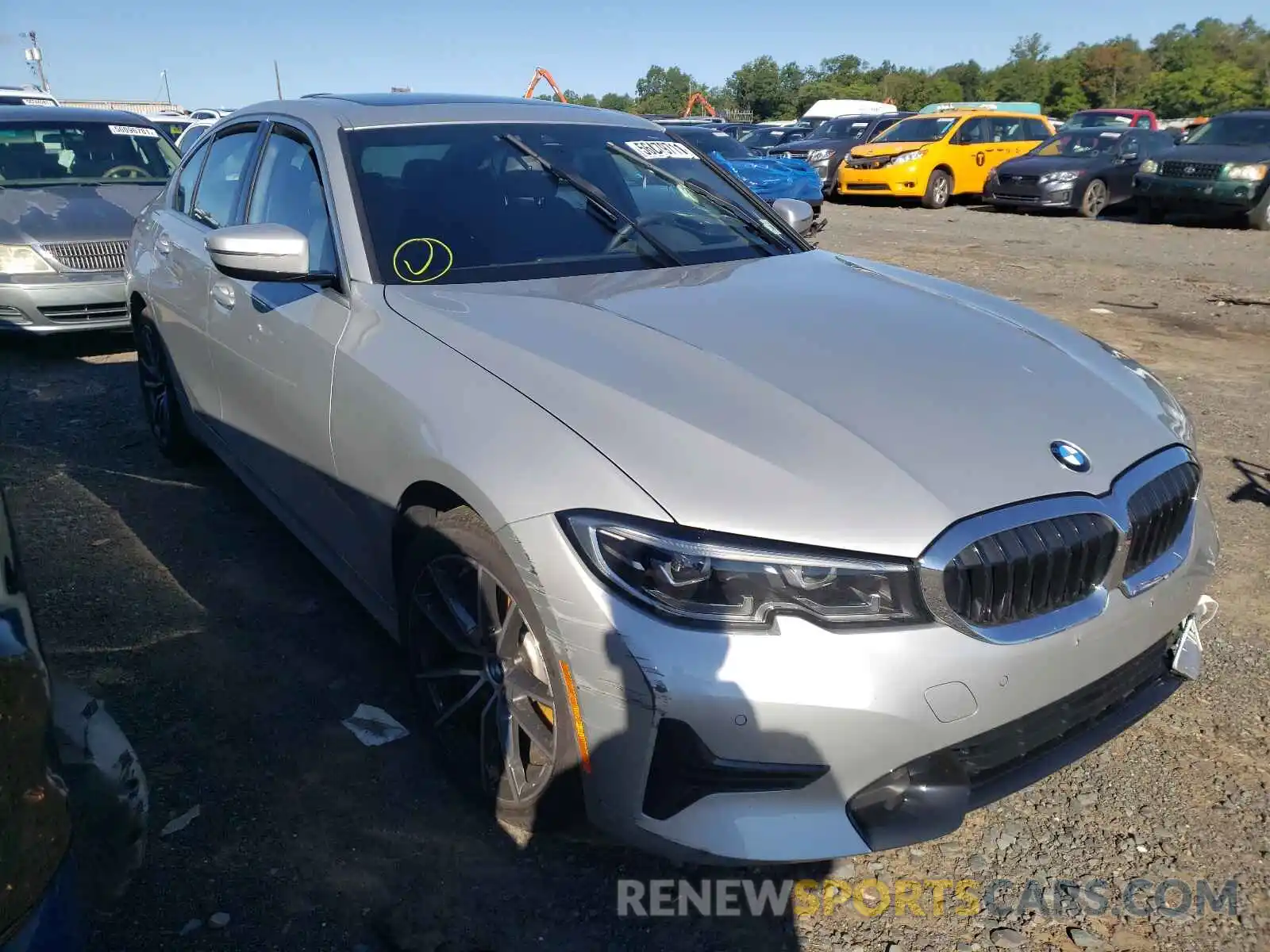 1 Photograph of a damaged car WBA5R7C57KAJ79675 BMW 3 SERIES 2019