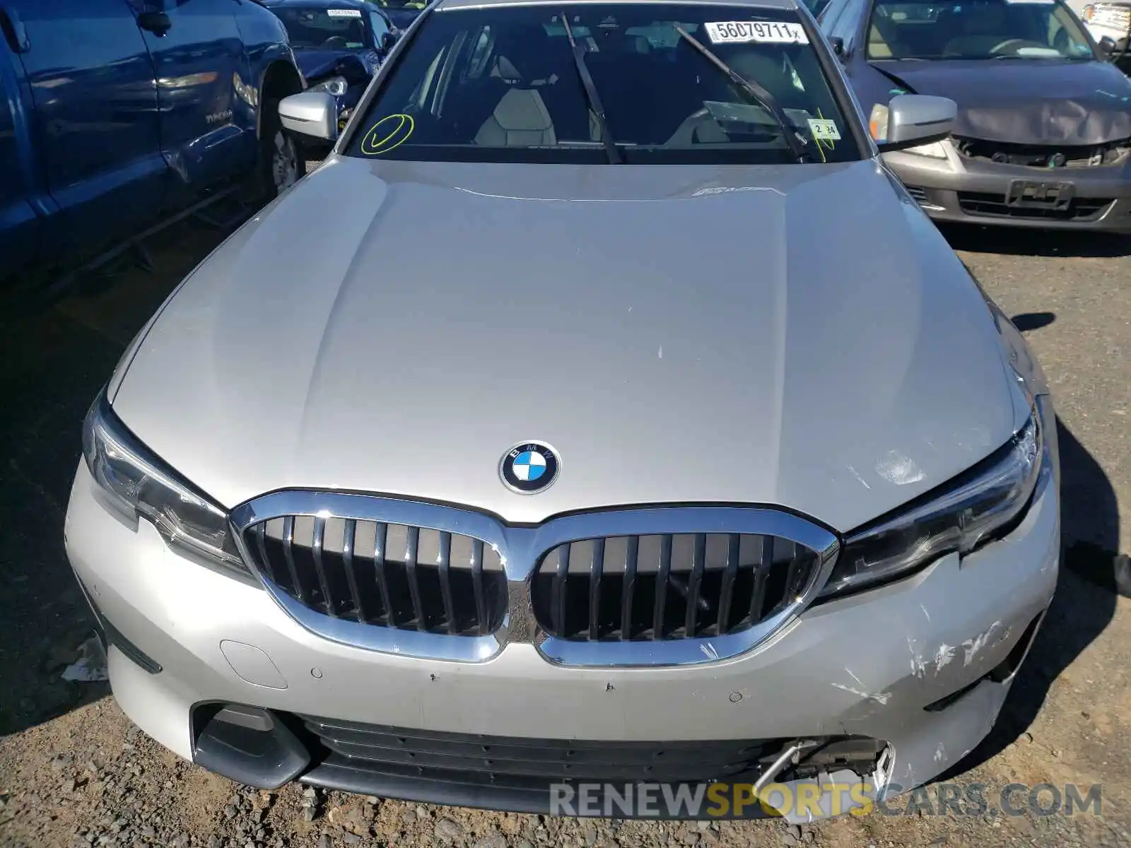 9 Photograph of a damaged car WBA5R7C57KAJ79675 BMW 3 SERIES 2019