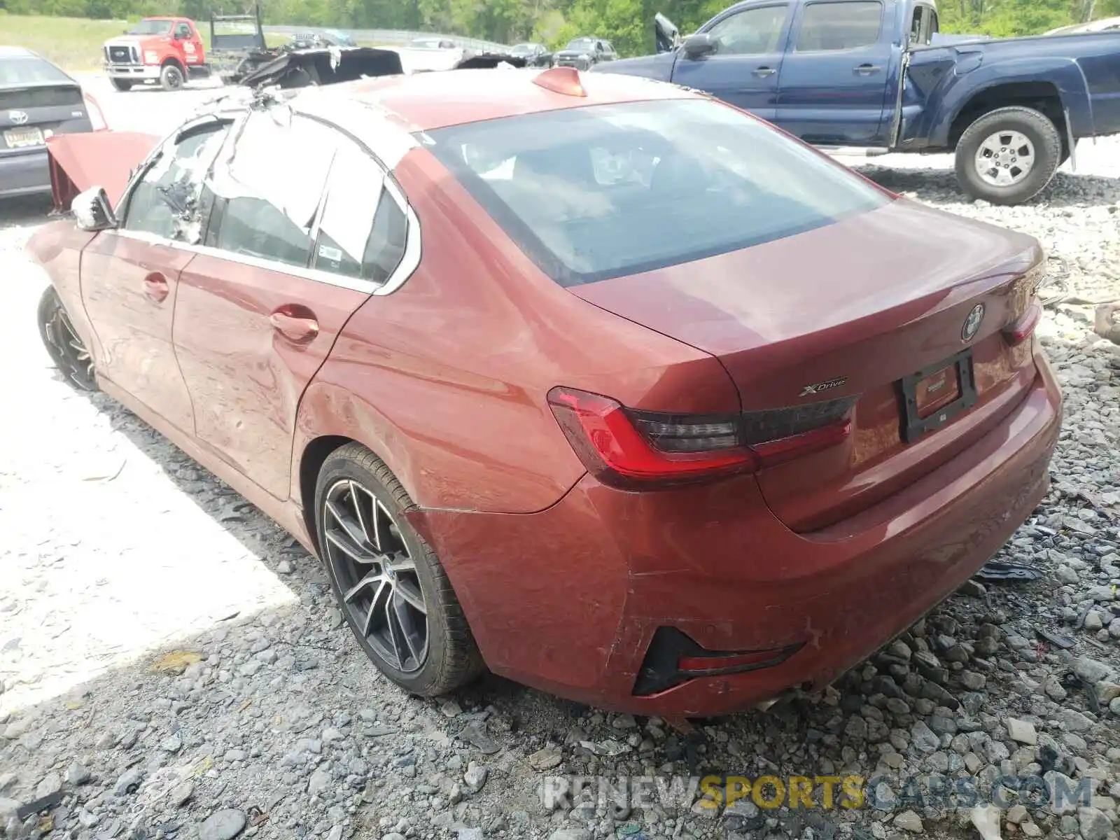 3 Photograph of a damaged car WBA5R7C57KAJ79871 BMW 3 SERIES 2019