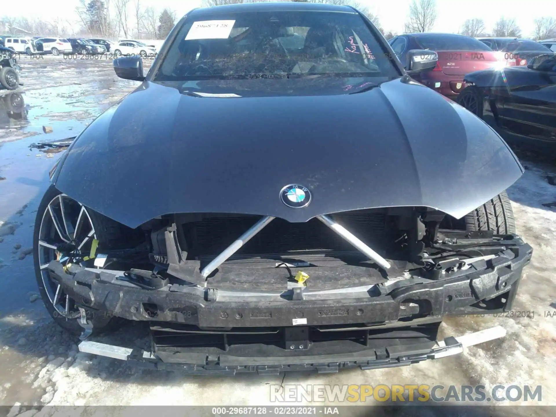 6 Photograph of a damaged car WBA5R7C57KAJ80275 BMW 3 SERIES 2019