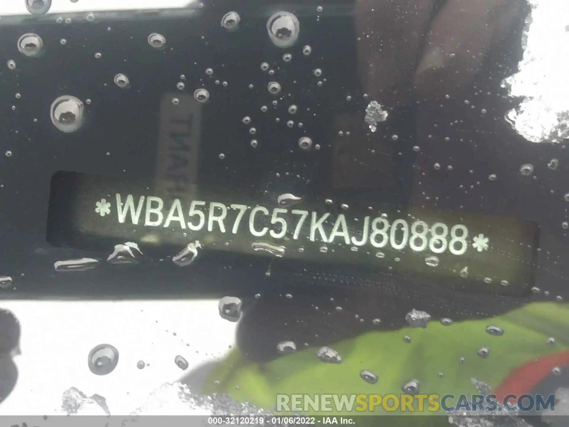 9 Photograph of a damaged car WBA5R7C57KAJ80888 BMW 3 SERIES 2019