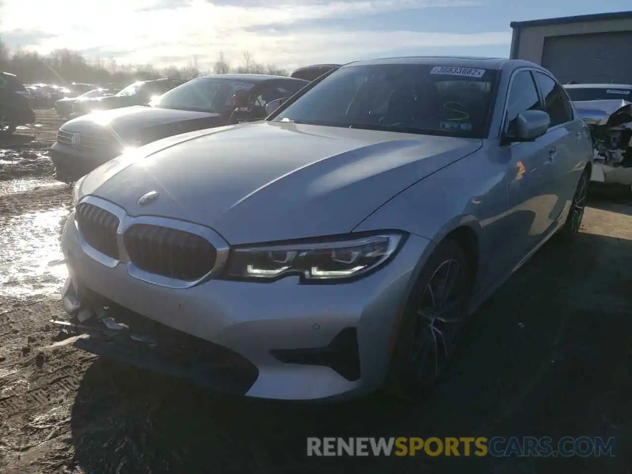 2 Photograph of a damaged car WBA5R7C57KAJ82396 BMW 3 SERIES 2019